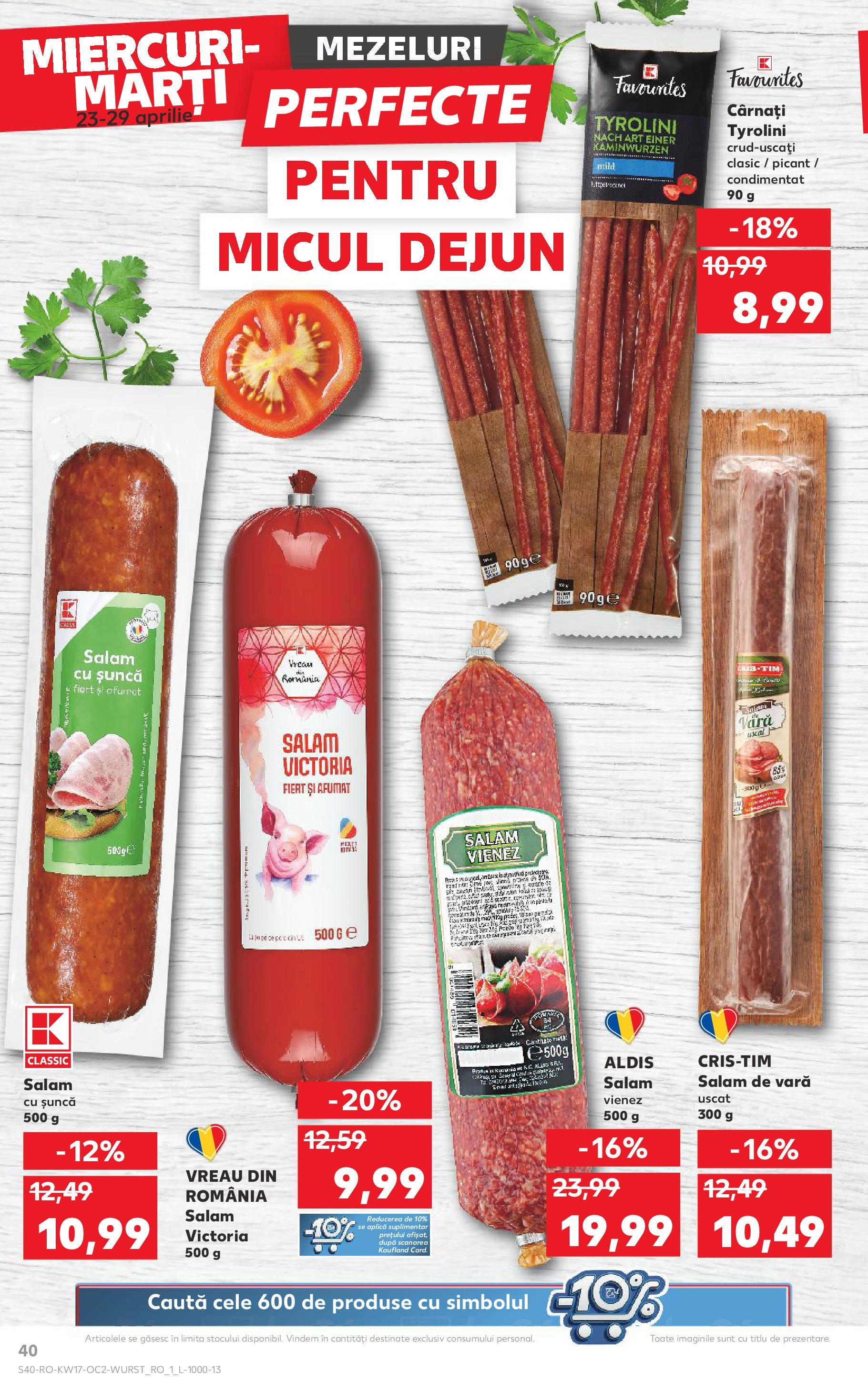 kaufland - Catalog Kaufland valabil din 23.04. - 29.04. - page: 40 kaufland - Catalog Kaufland valabil din 23.04. - 29.04. - page: 40