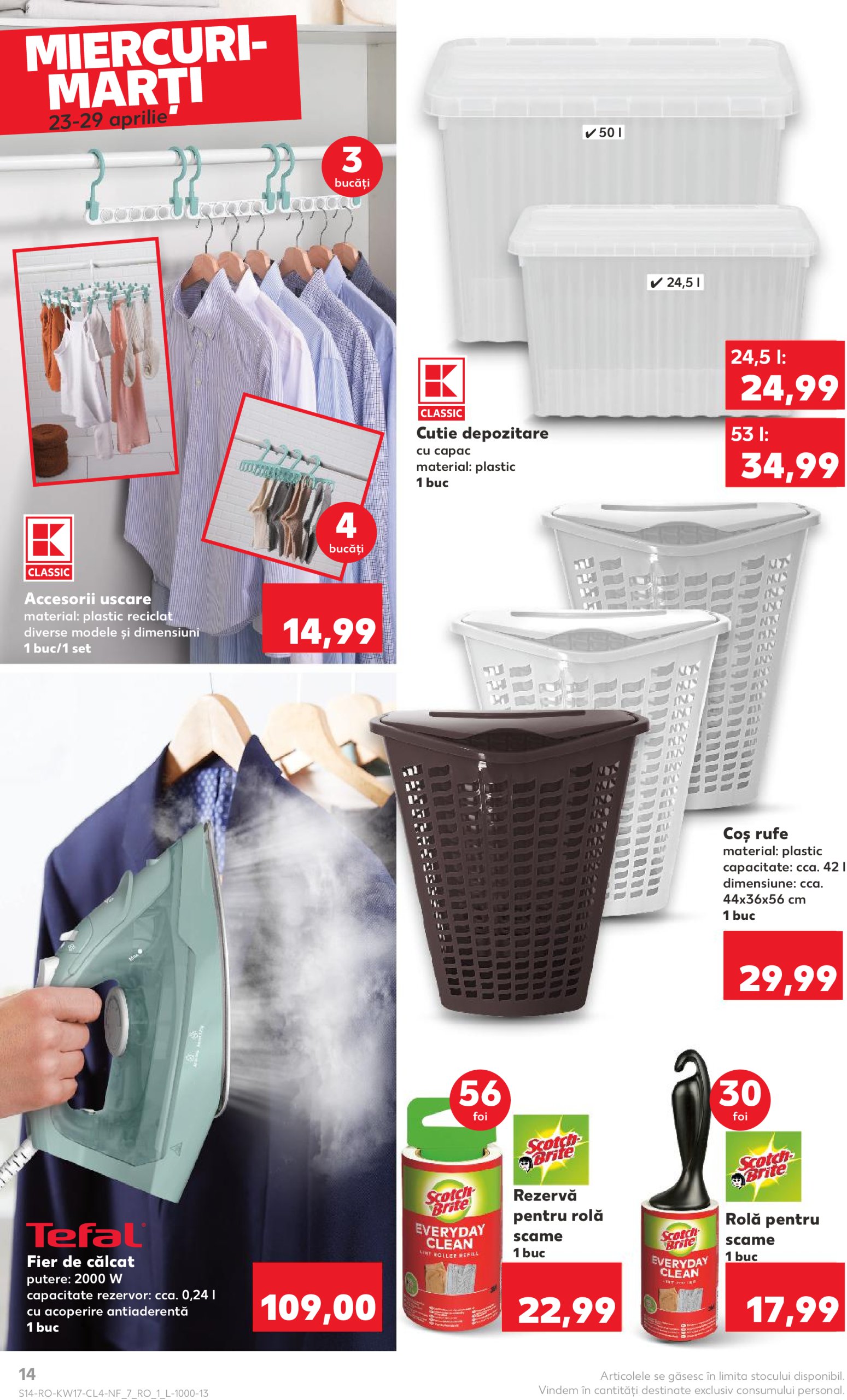 kaufland - Catalog Kaufland - Nonfood valabil din 23.04. - 29.04. - page: 14