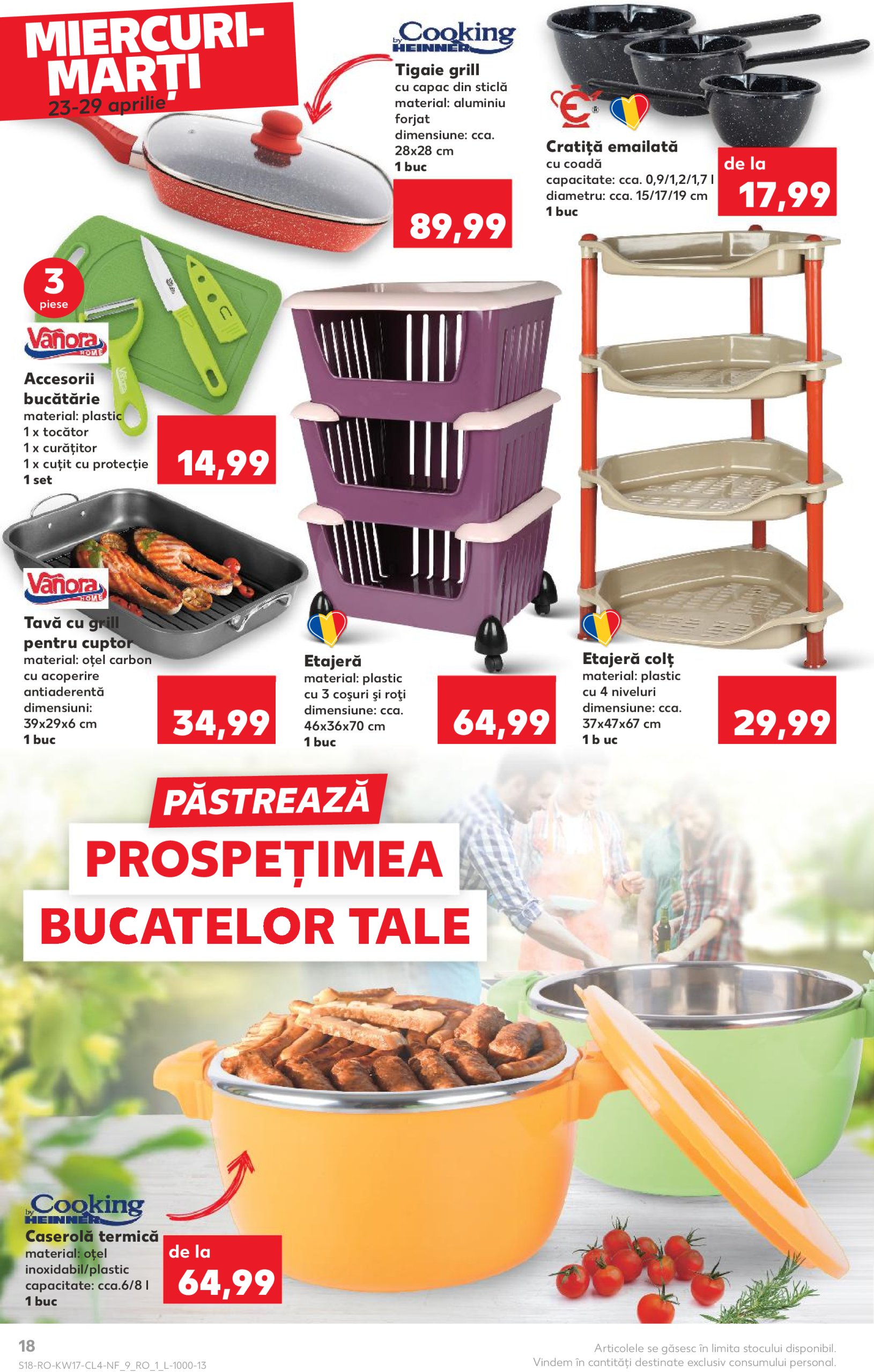 kaufland - Catalog Kaufland - Nonfood valabil din 23.04. - 29.04. - page: 18