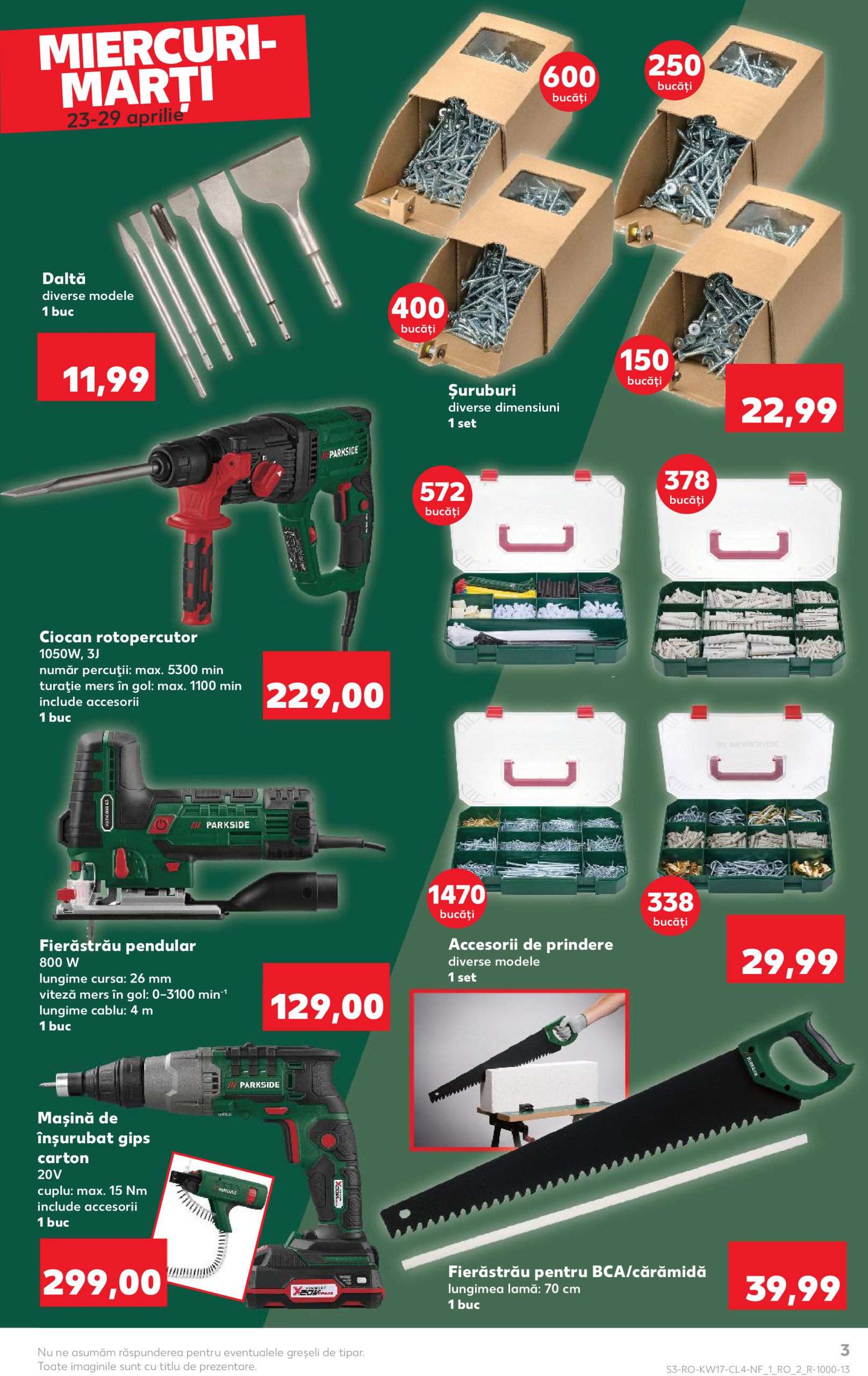 kaufland - Catalog Kaufland - Nonfood valabil din 23.04. - 29.04. - page: 3