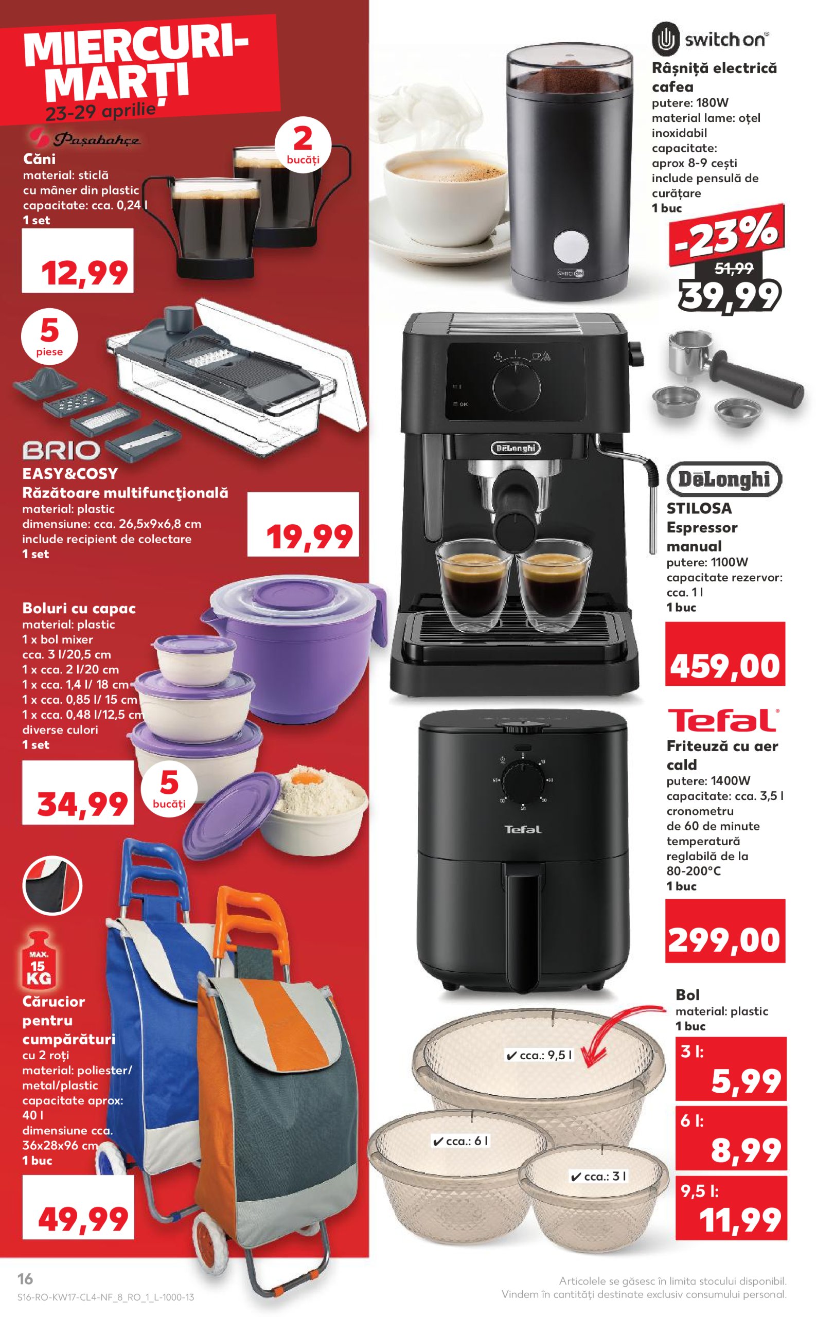kaufland - Catalog Kaufland - Nonfood valabil din 23.04. - 29.04. - page: 16