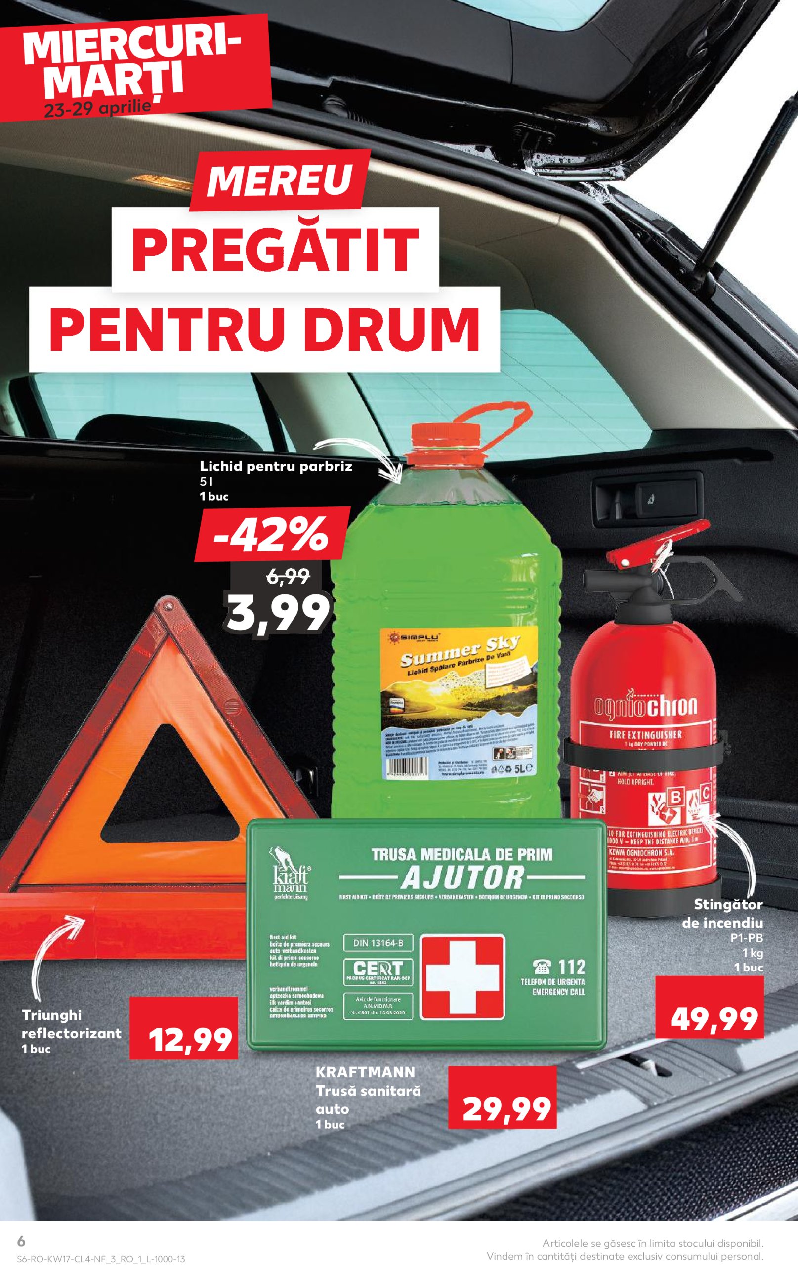 kaufland - Catalog Kaufland - Nonfood valabil din 23.04. - 29.04. - page: 6