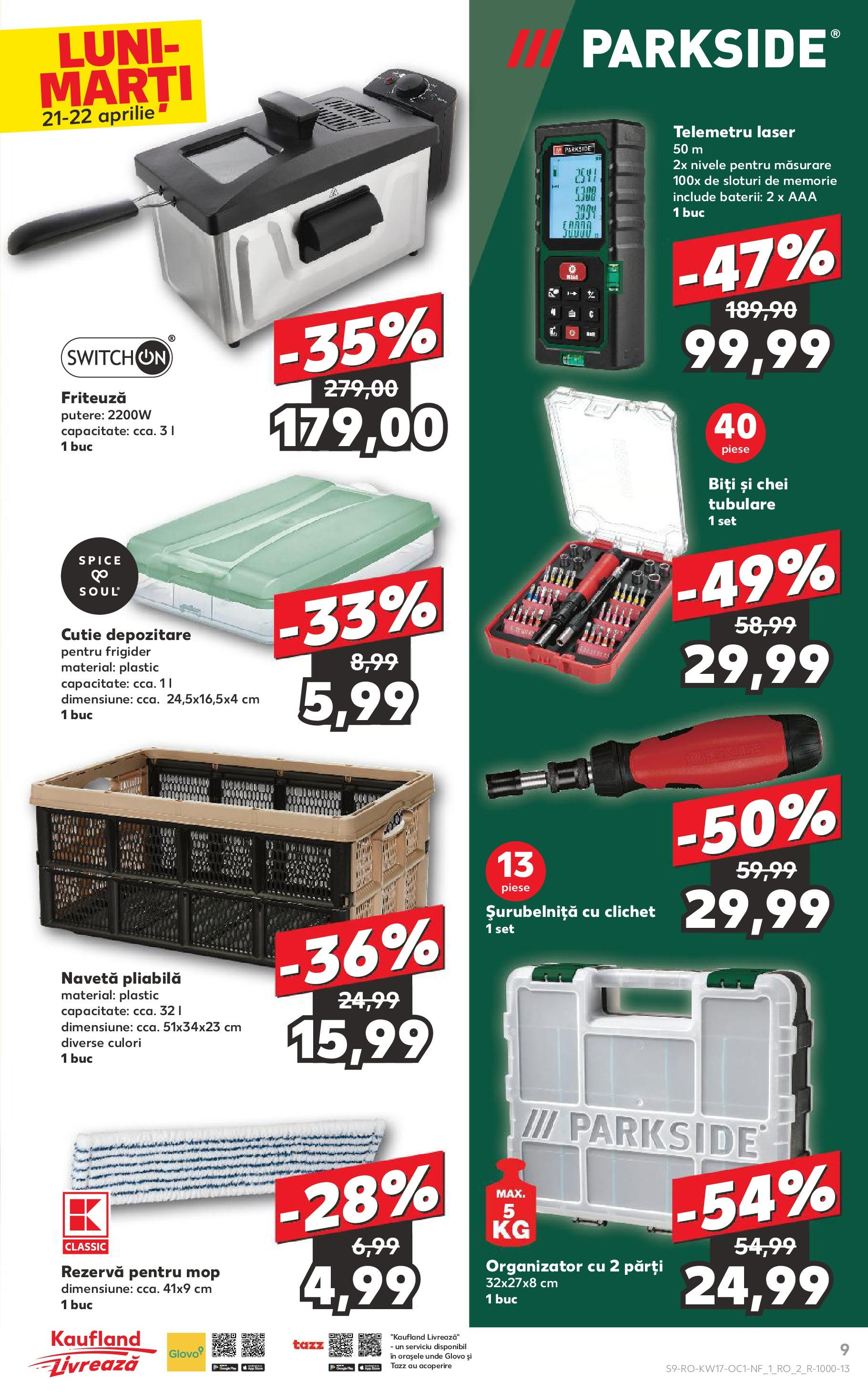 kaufland - Catalog Kaufland valabil din 21.04. - 22.04. - page: 9