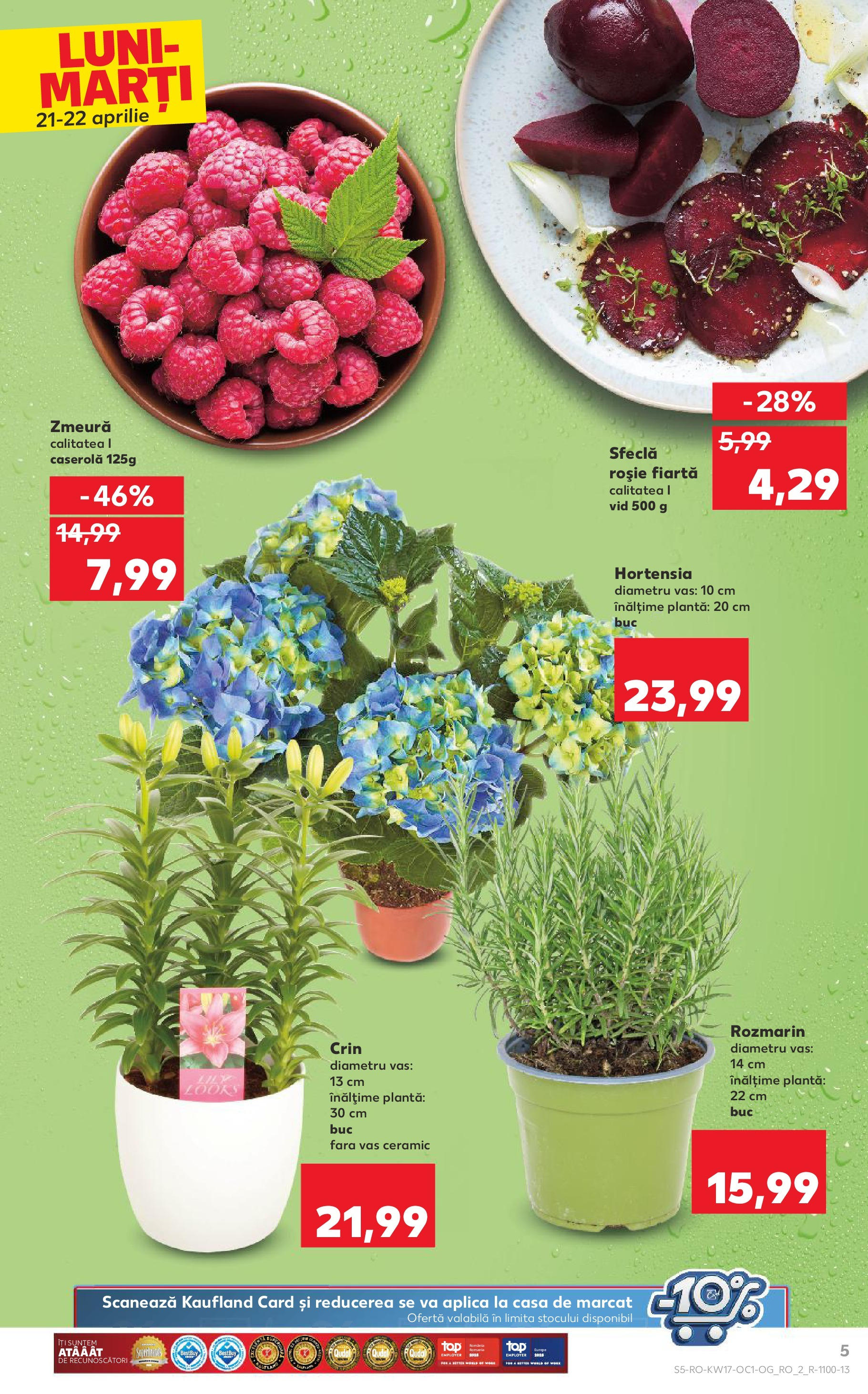 kaufland - Catalog Kaufland valabil din 21.04. - 22.04. - page: 5