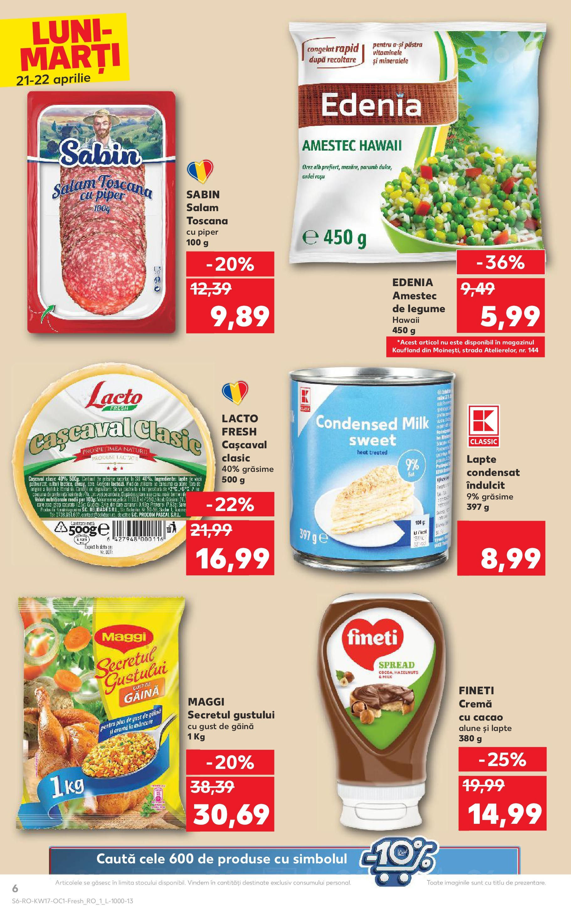 kaufland - Catalog Kaufland valabil din 21.04. - 22.04. - page: 6