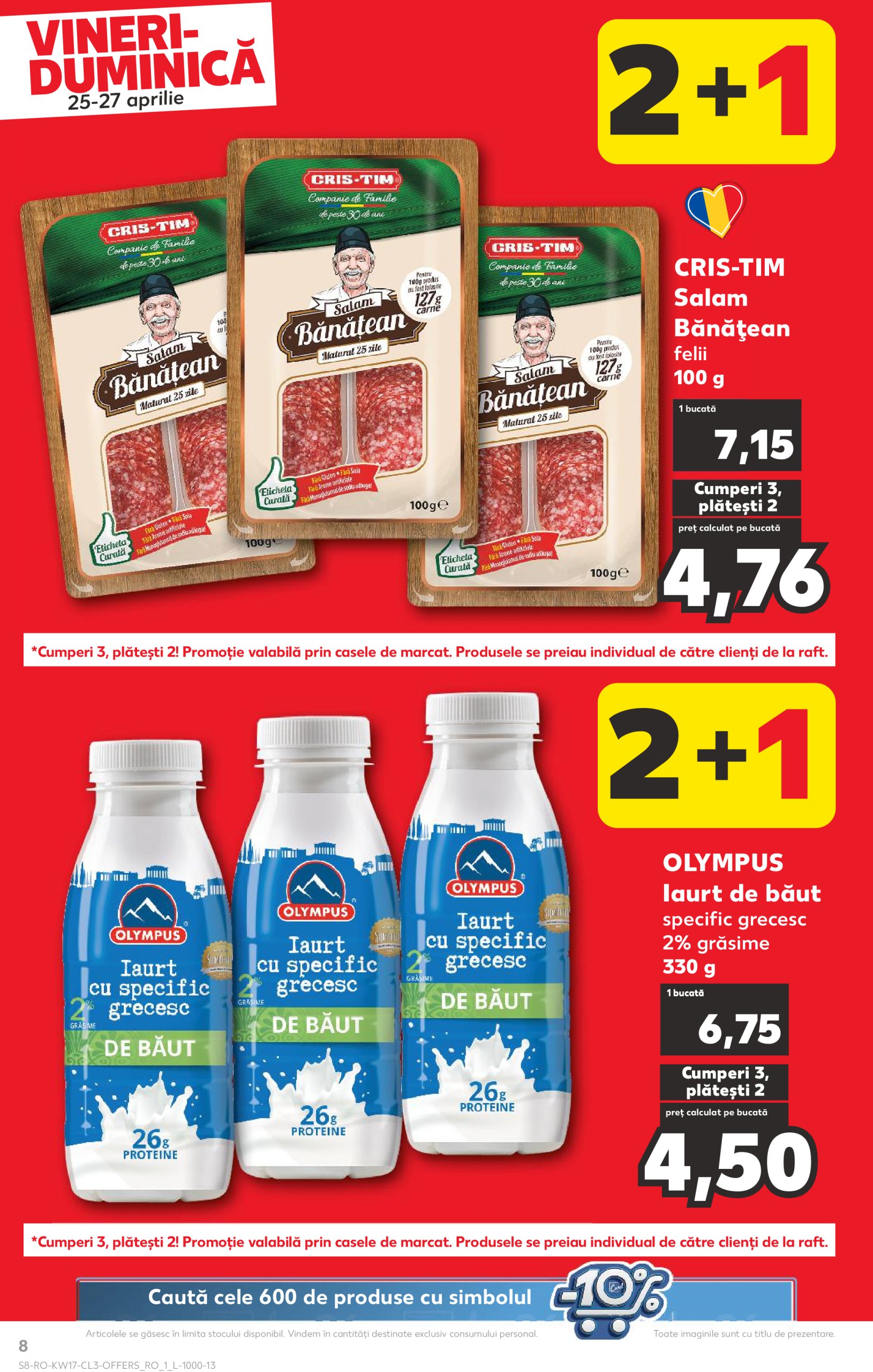 kaufland - Catalog Kaufland - Vineri-Duminică valabil din 25.04. - 27.04. - page: 8