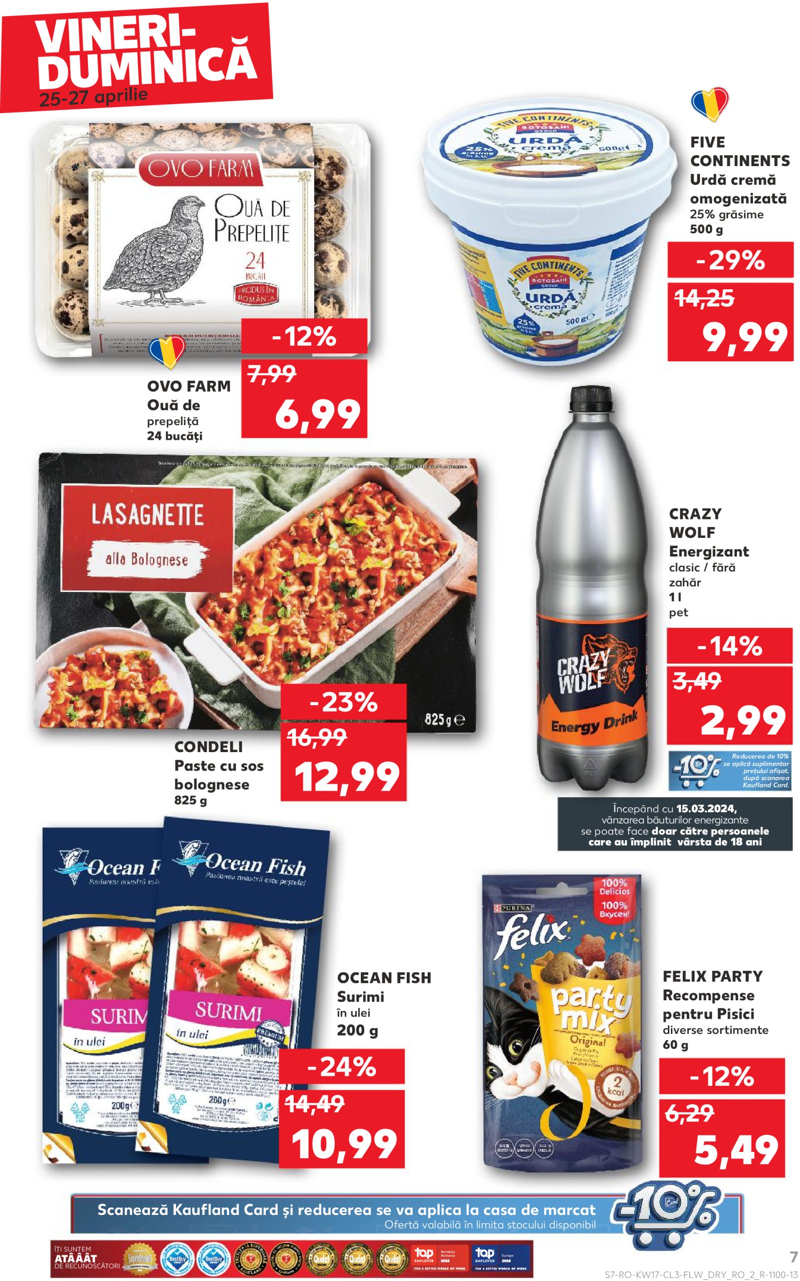 kaufland - Catalog Kaufland - Vineri-Duminică valabil din 25.04. - 27.04. - page: 7