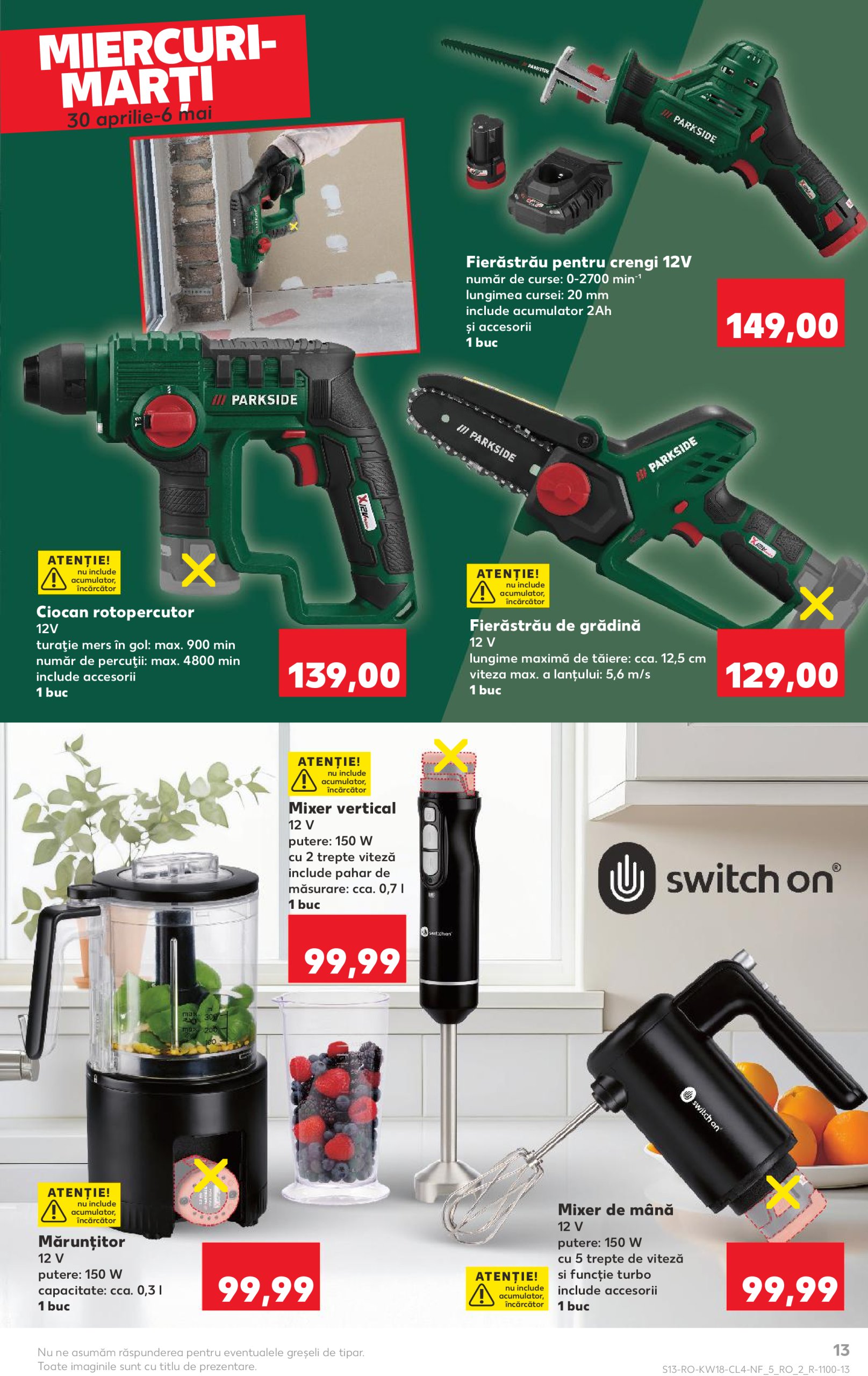 kaufland - Catalog Kaufland - Camping valabil din 30.04. - 06.05. - page: 13