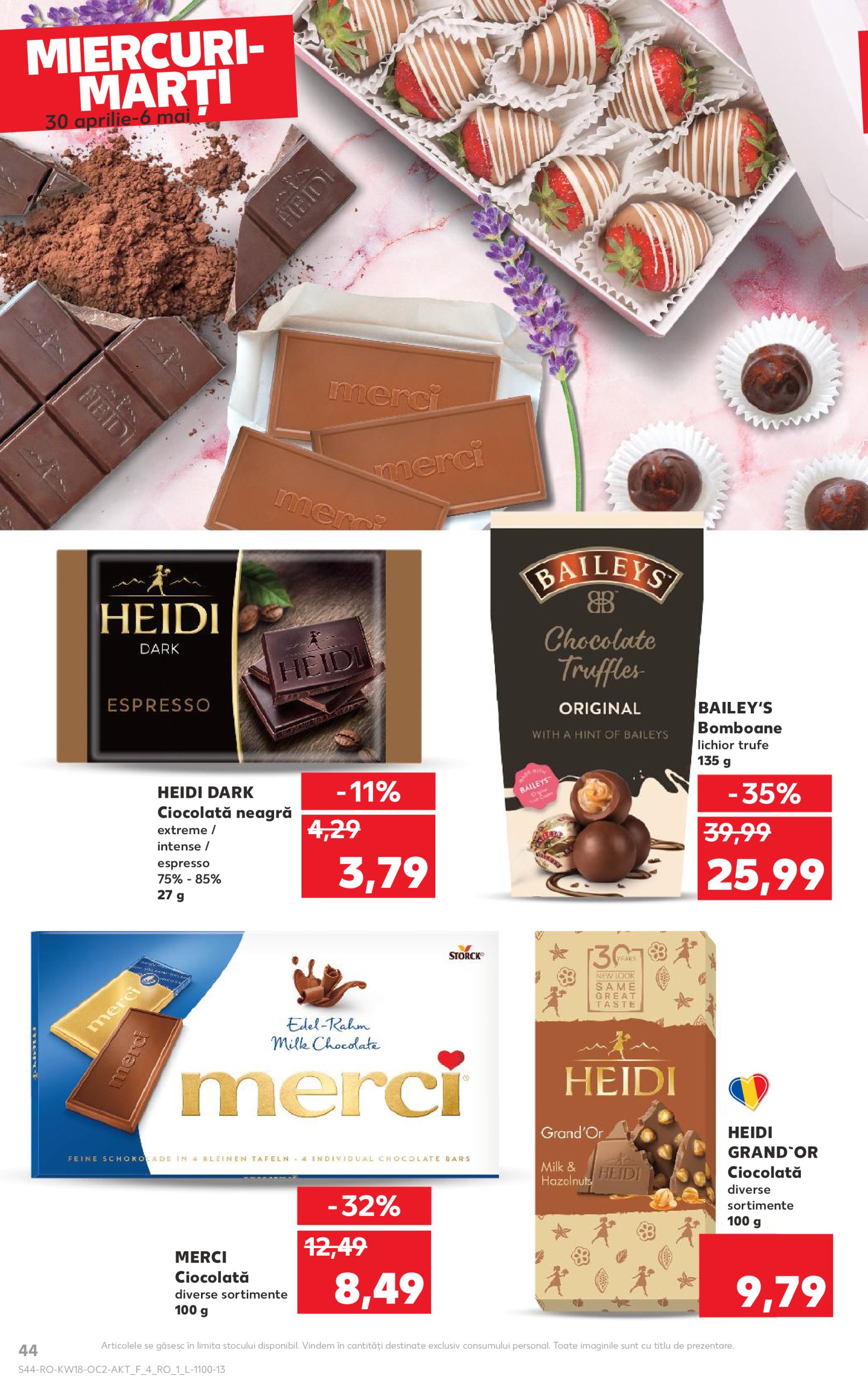 kaufland - Catalog Kaufland valabil din 30.04. - 06.05. - page: 44 kaufland - Catalog Kaufland valabil din 30.04. - 06.05. - page: 44