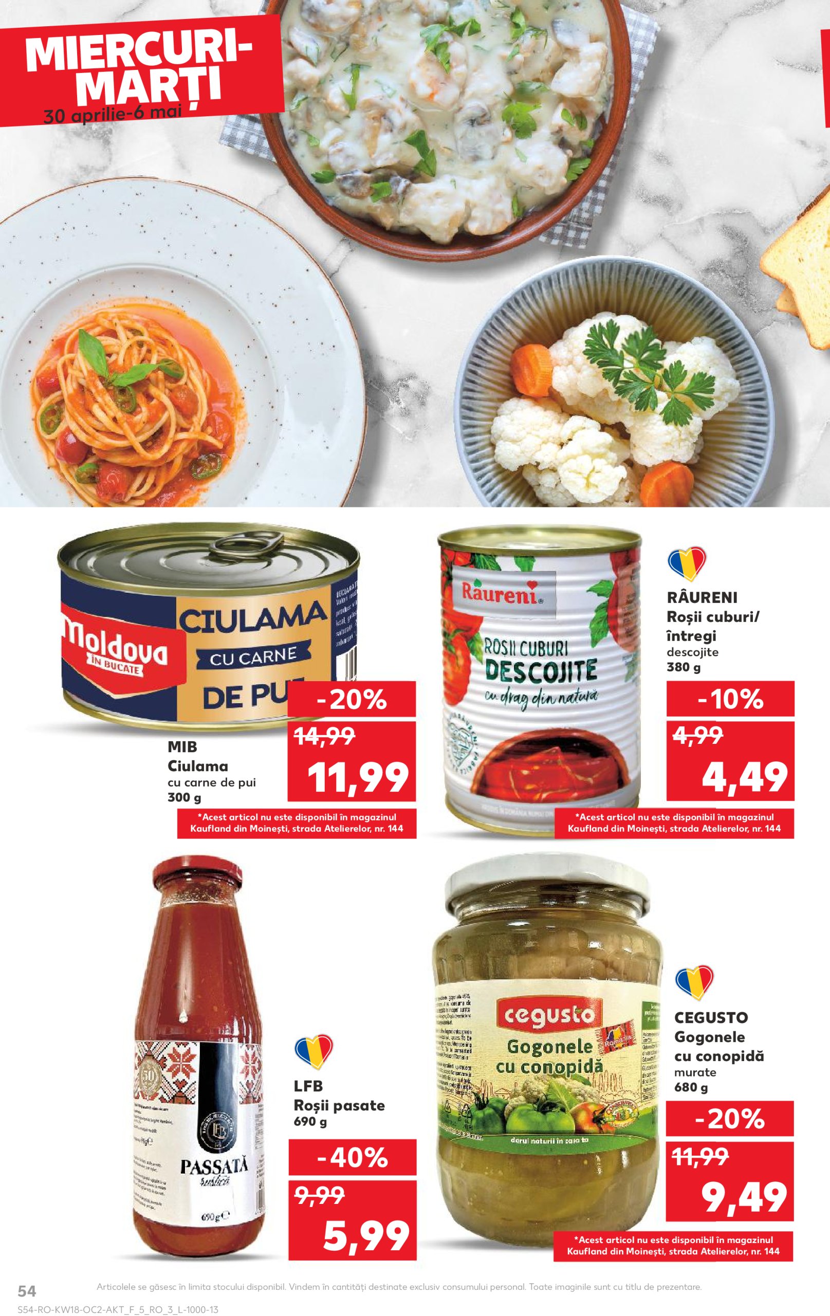 kaufland - Catalog Kaufland valabil din 30.04. - 06.05. - page: 54 kaufland - Catalog Kaufland valabil din 30.04. - 06.05. - page: 54