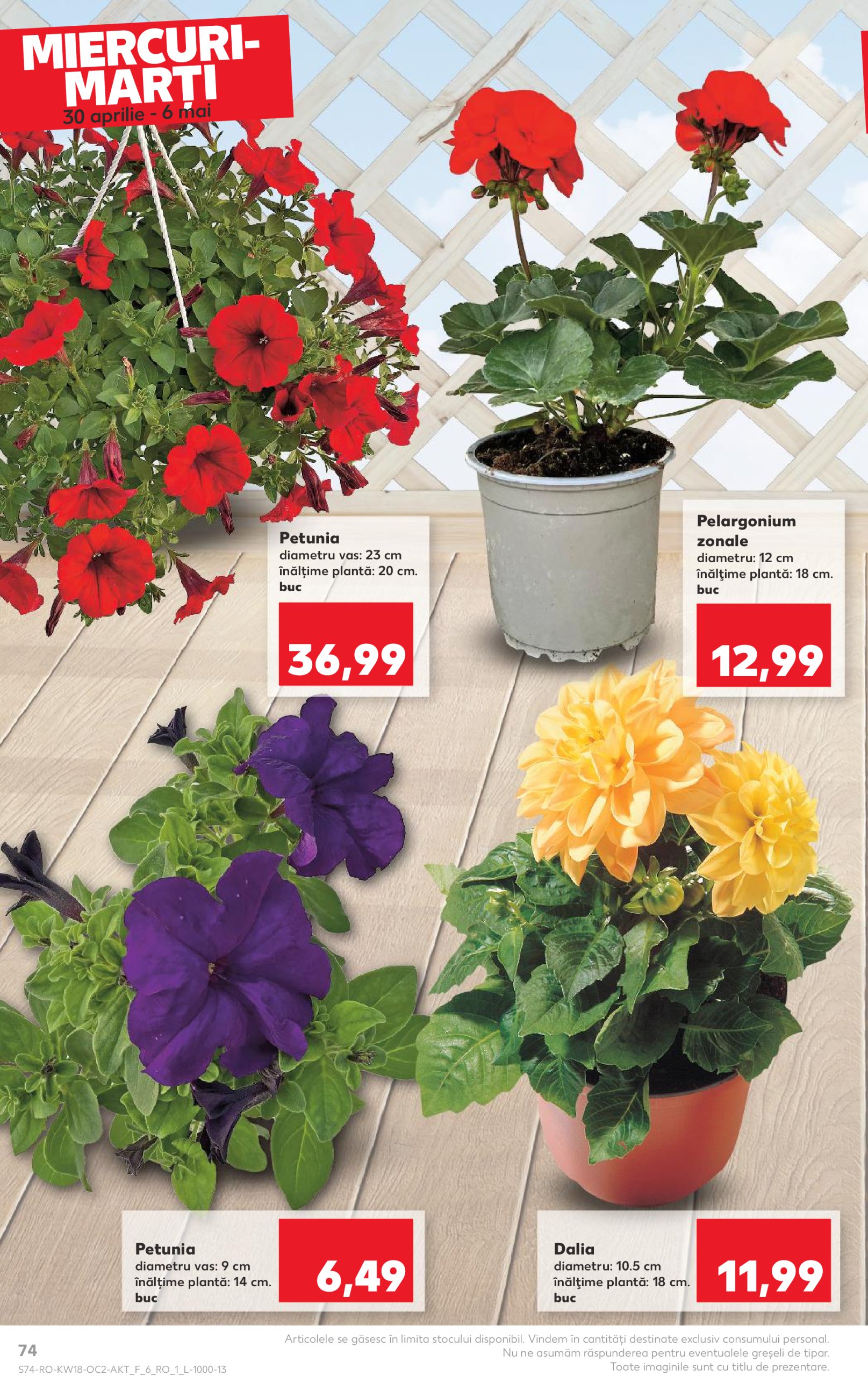 kaufland - Catalog Kaufland valabil din 30.04. - 06.05. - page: 74 kaufland - Catalog Kaufland valabil din 30.04. - 06.05. - page: 74