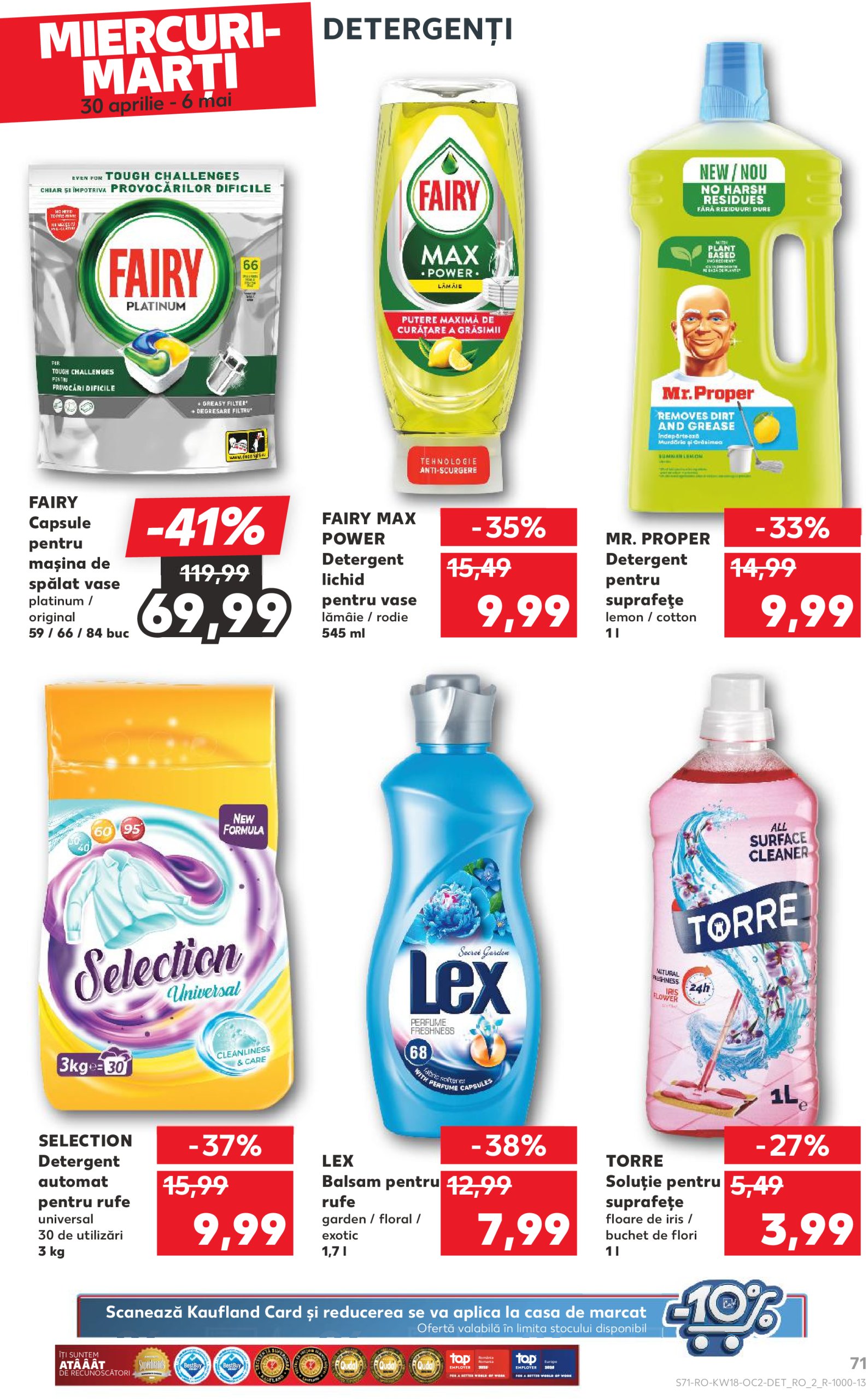kaufland - Catalog Kaufland valabil din 30.04. - 06.05. - page: 71 kaufland - Catalog Kaufland valabil din 30.04. - 06.05. - page: 71