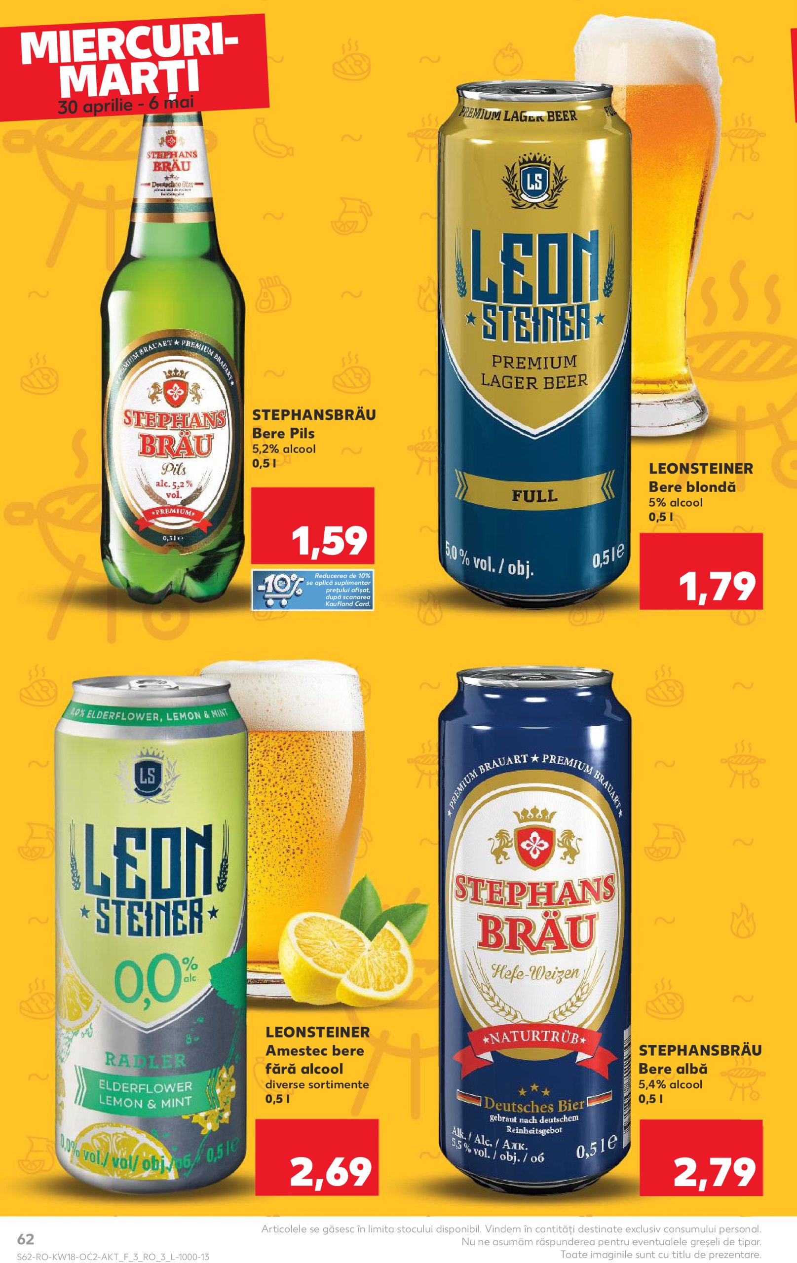 kaufland - Catalog Kaufland valabil din 30.04. - 06.05. - page: 62 kaufland - Catalog Kaufland valabil din 30.04. - 06.05. - page: 62