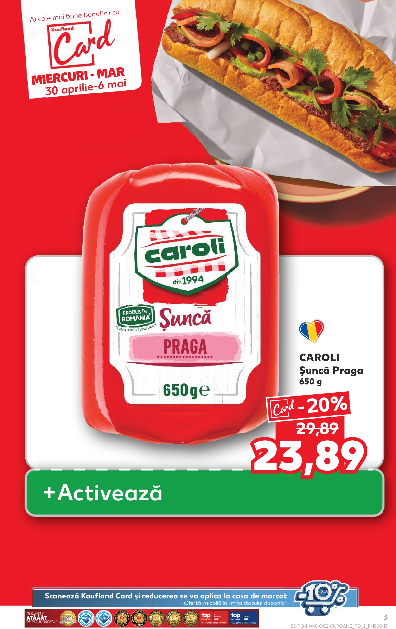 kaufland - Catalog Kaufland valabil din 30.04. - 06.05. - page: 3 kaufland - Catalog Kaufland valabil din 30.04. - 06.05. - page: 3