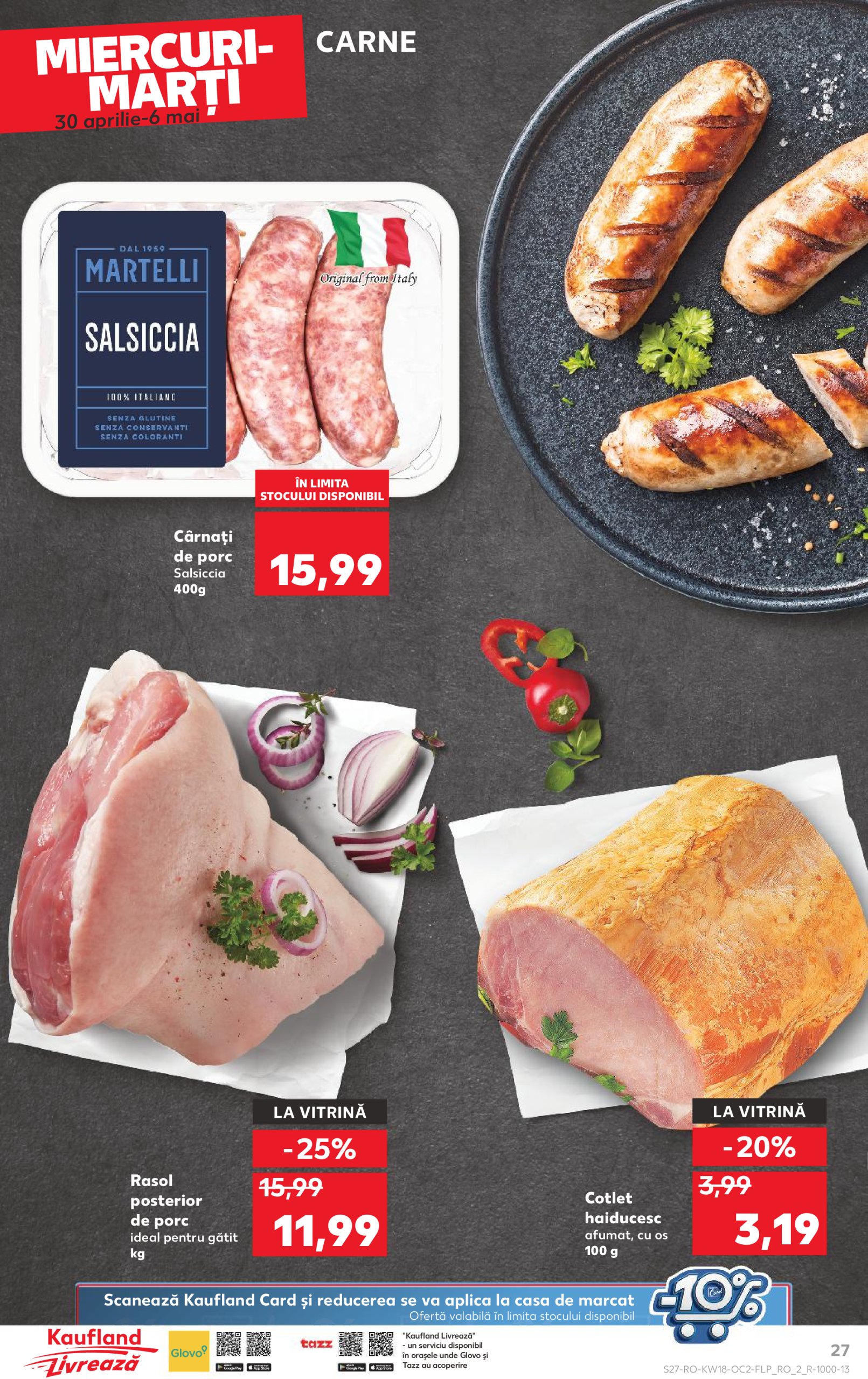 kaufland - Catalog Kaufland valabil din 30.04. - 06.05. - page: 27 kaufland - Catalog Kaufland valabil din 30.04. - 06.05. - page: 27