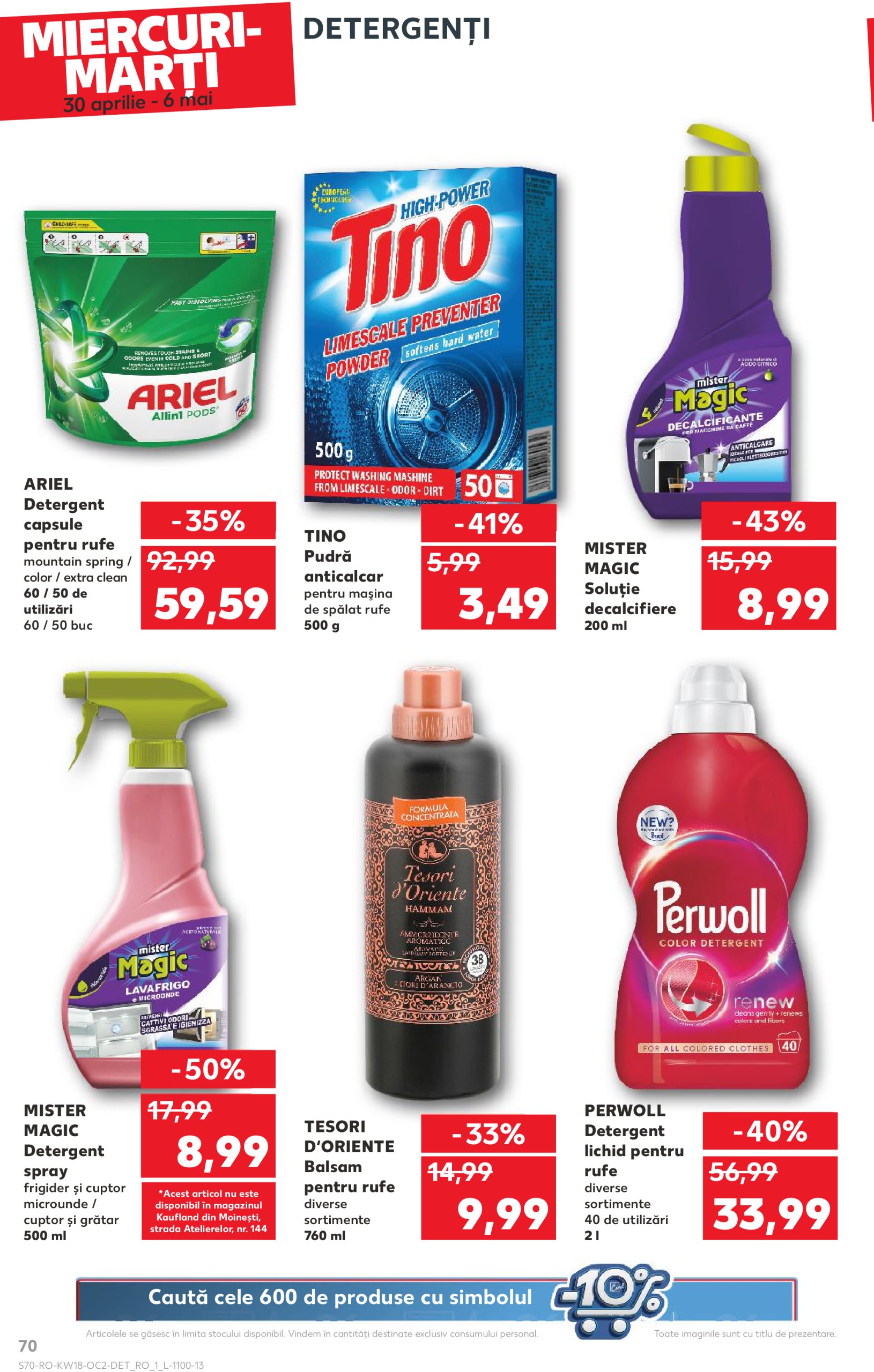 kaufland - Catalog Kaufland valabil din 30.04. - 06.05. - page: 70 kaufland - Catalog Kaufland valabil din 30.04. - 06.05. - page: 70