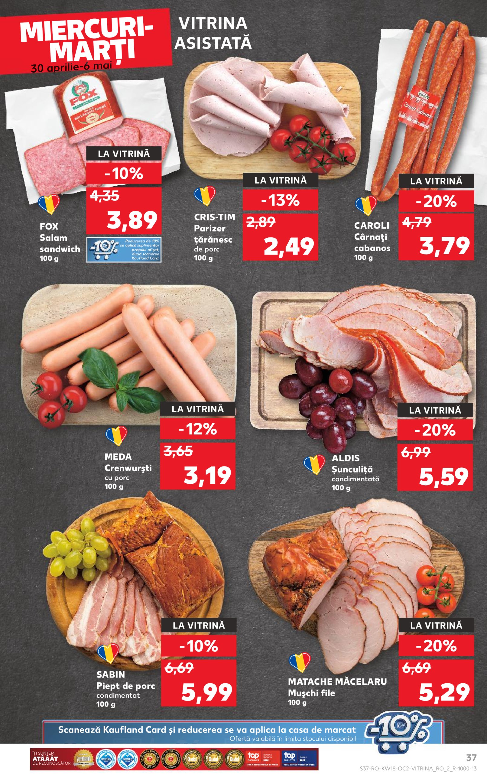kaufland - Catalog Kaufland valabil din 30.04. - 06.05. - page: 37 kaufland - Catalog Kaufland valabil din 30.04. - 06.05. - page: 37