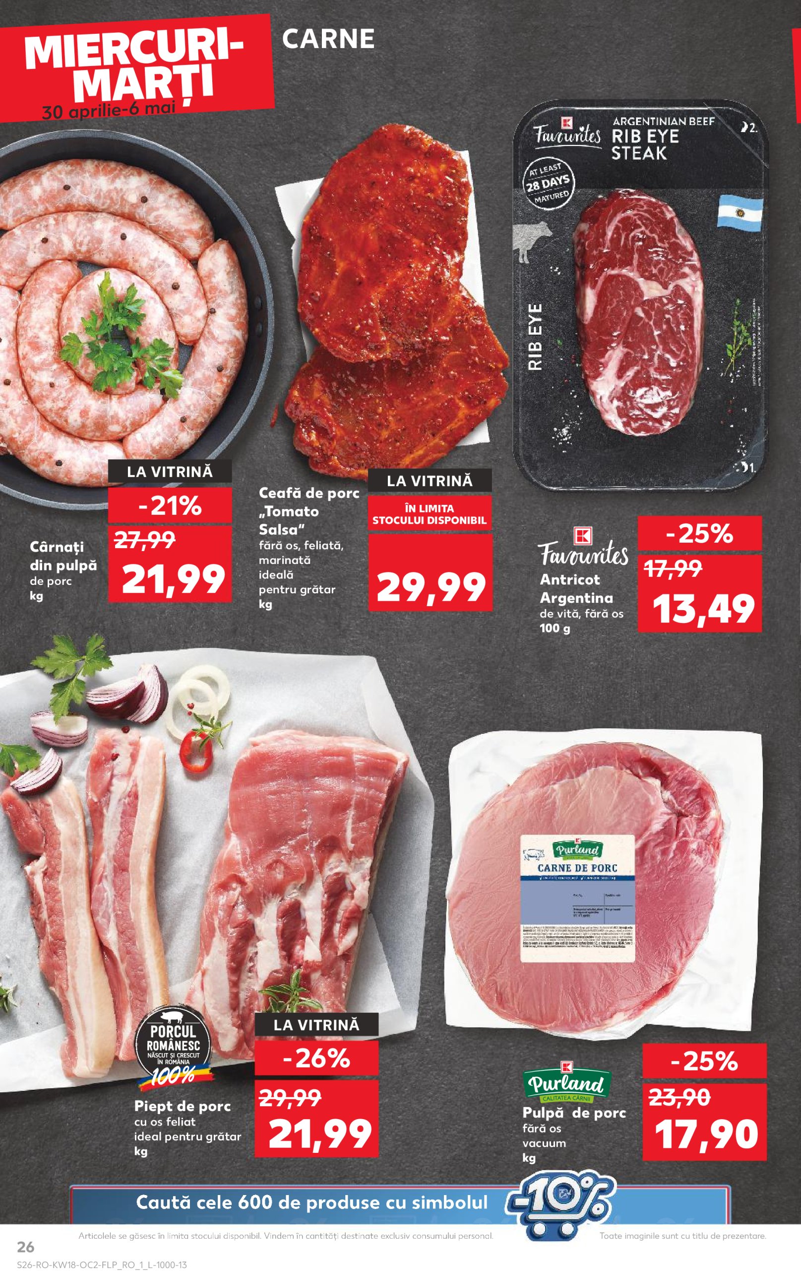 kaufland - Catalog Kaufland valabil din 30.04. - 06.05. - page: 26 kaufland - Catalog Kaufland valabil din 30.04. - 06.05. - page: 26