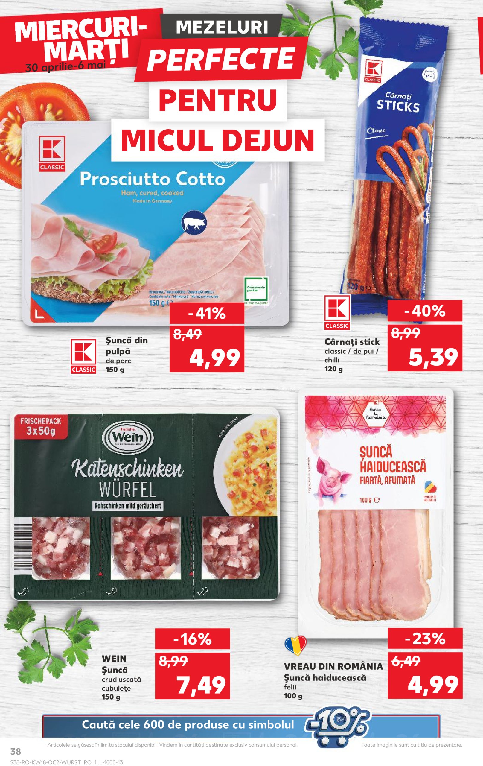 kaufland - Catalog Kaufland valabil din 30.04. - 06.05. - page: 38 kaufland - Catalog Kaufland valabil din 30.04. - 06.05. - page: 38