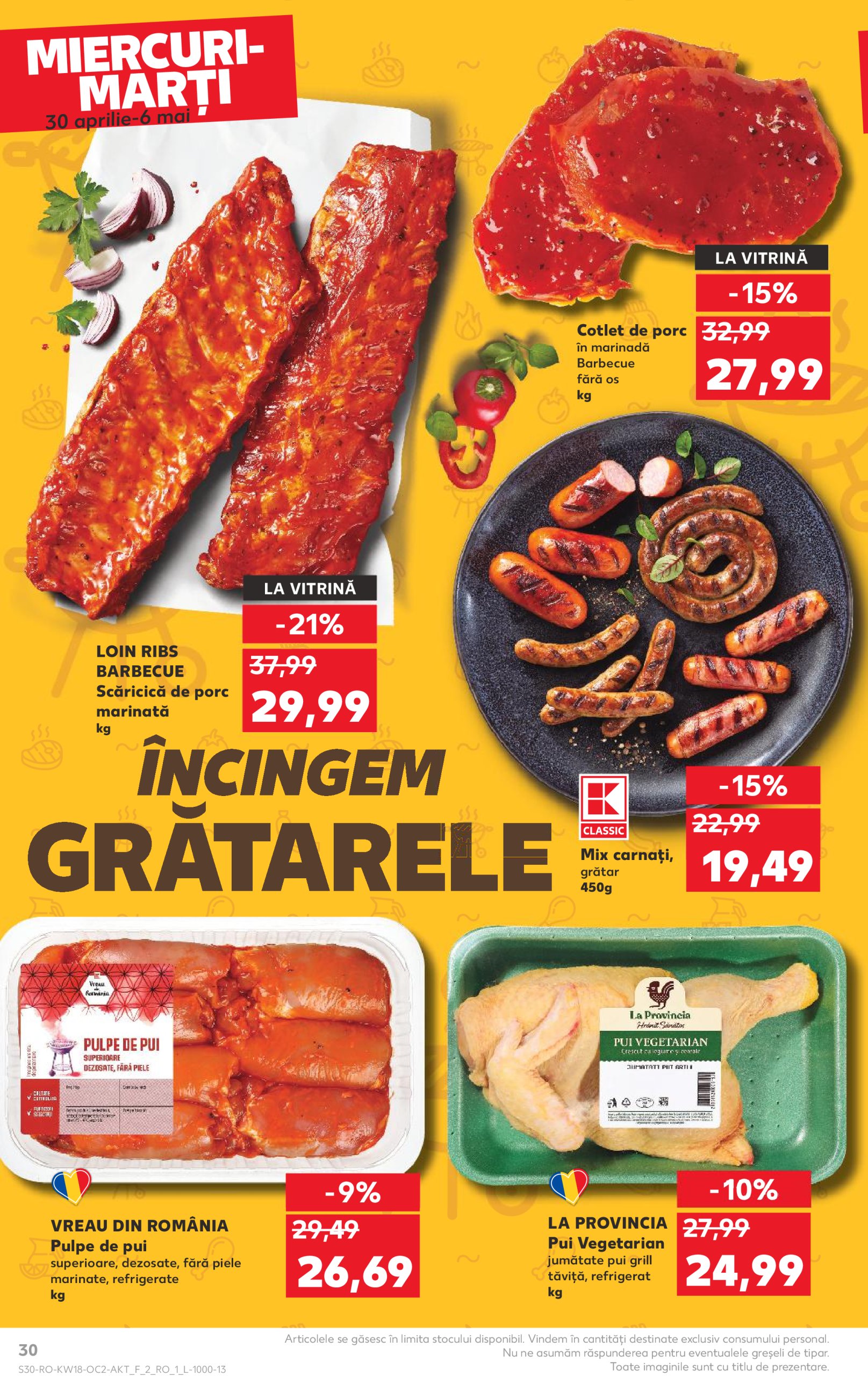 kaufland - Catalog Kaufland valabil din 30.04. - 06.05. - page: 30 kaufland - Catalog Kaufland valabil din 30.04. - 06.05. - page: 30