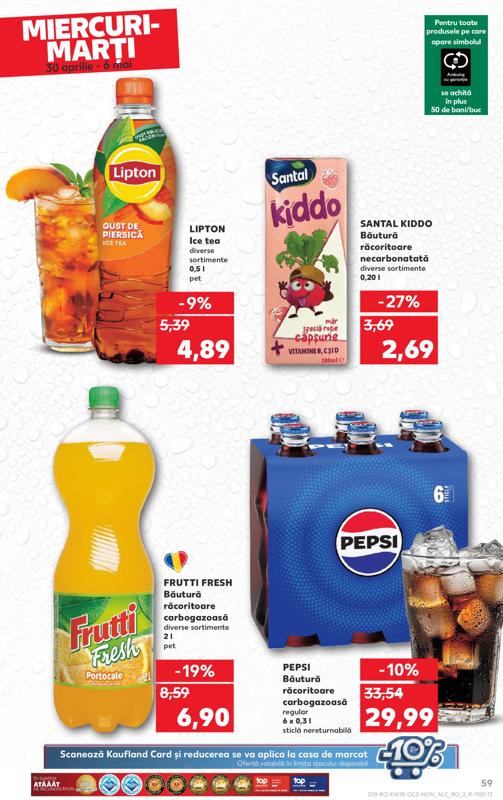 kaufland - Catalog Kaufland valabil din 30.04. - 06.05. - page: 59 kaufland - Catalog Kaufland valabil din 30.04. - 06.05. - page: 59