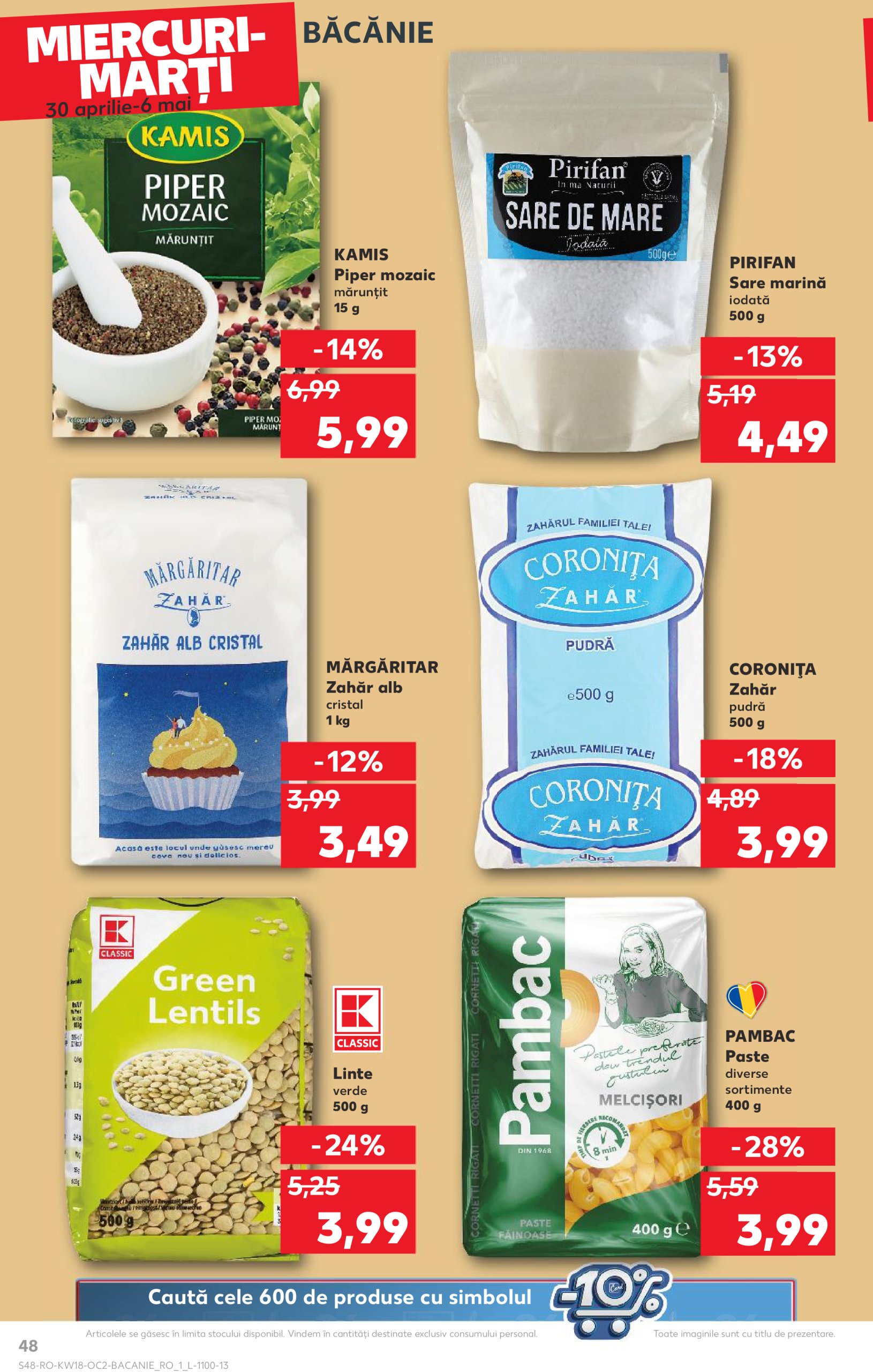 kaufland - Catalog Kaufland valabil din 30.04. - 06.05. - page: 48 kaufland - Catalog Kaufland valabil din 30.04. - 06.05. - page: 48