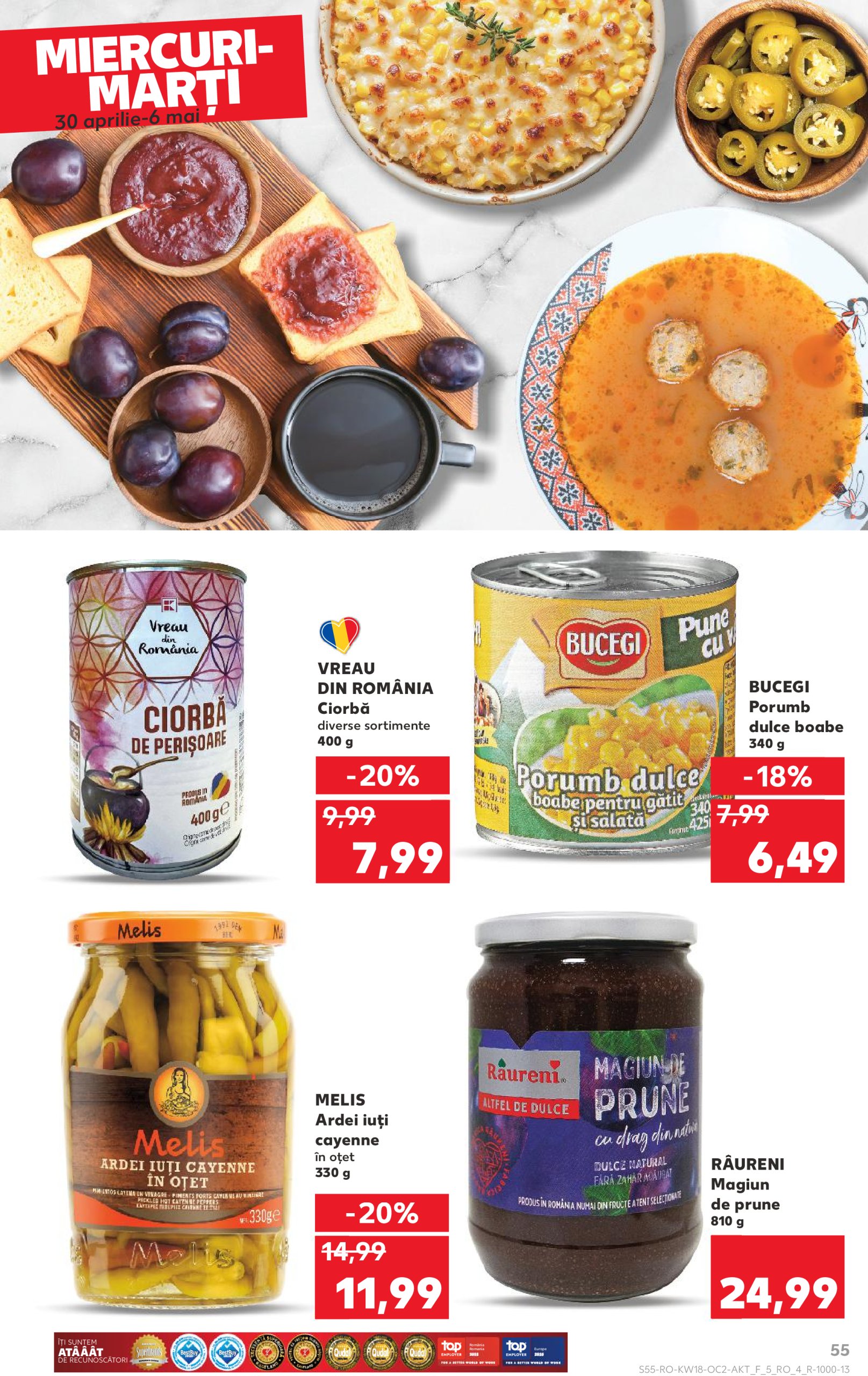 kaufland - Catalog Kaufland valabil din 30.04. - 06.05. - page: 55 kaufland - Catalog Kaufland valabil din 30.04. - 06.05. - page: 55