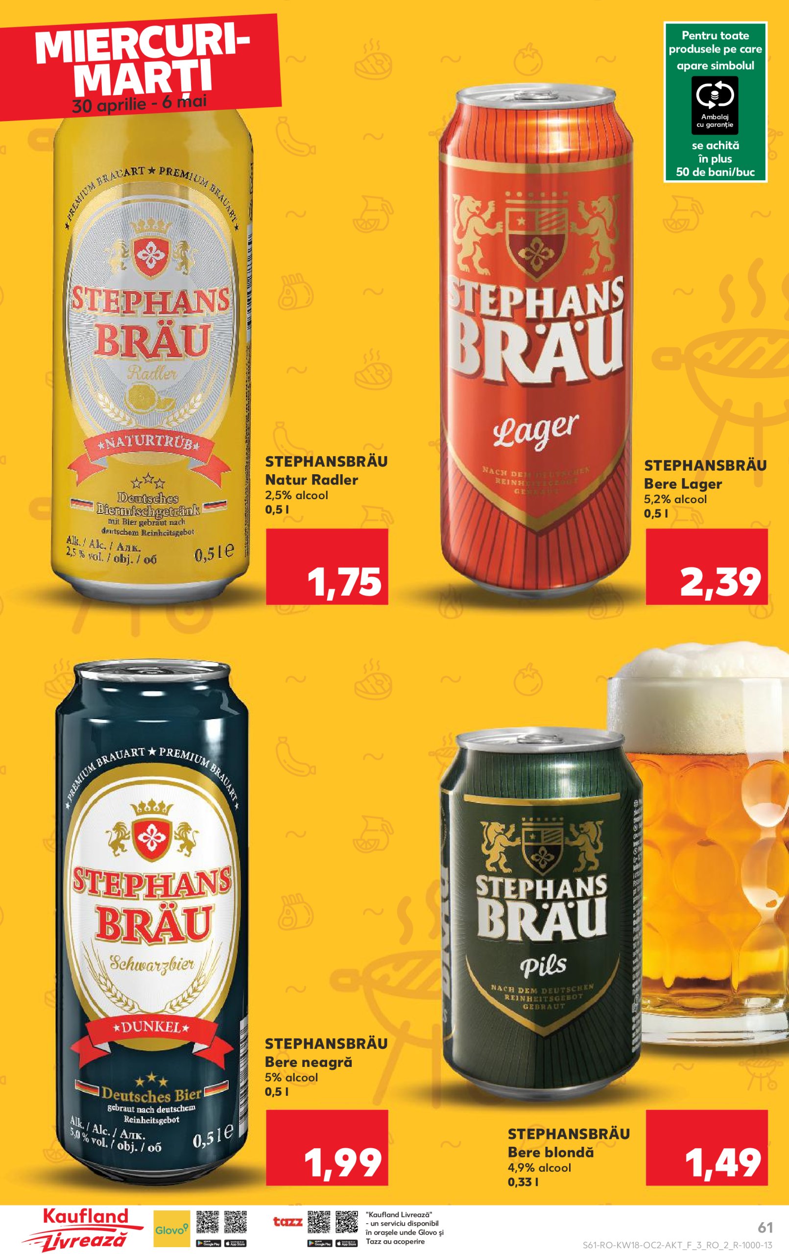 kaufland - Catalog Kaufland valabil din 30.04. - 06.05. - page: 61 kaufland - Catalog Kaufland valabil din 30.04. - 06.05. - page: 61