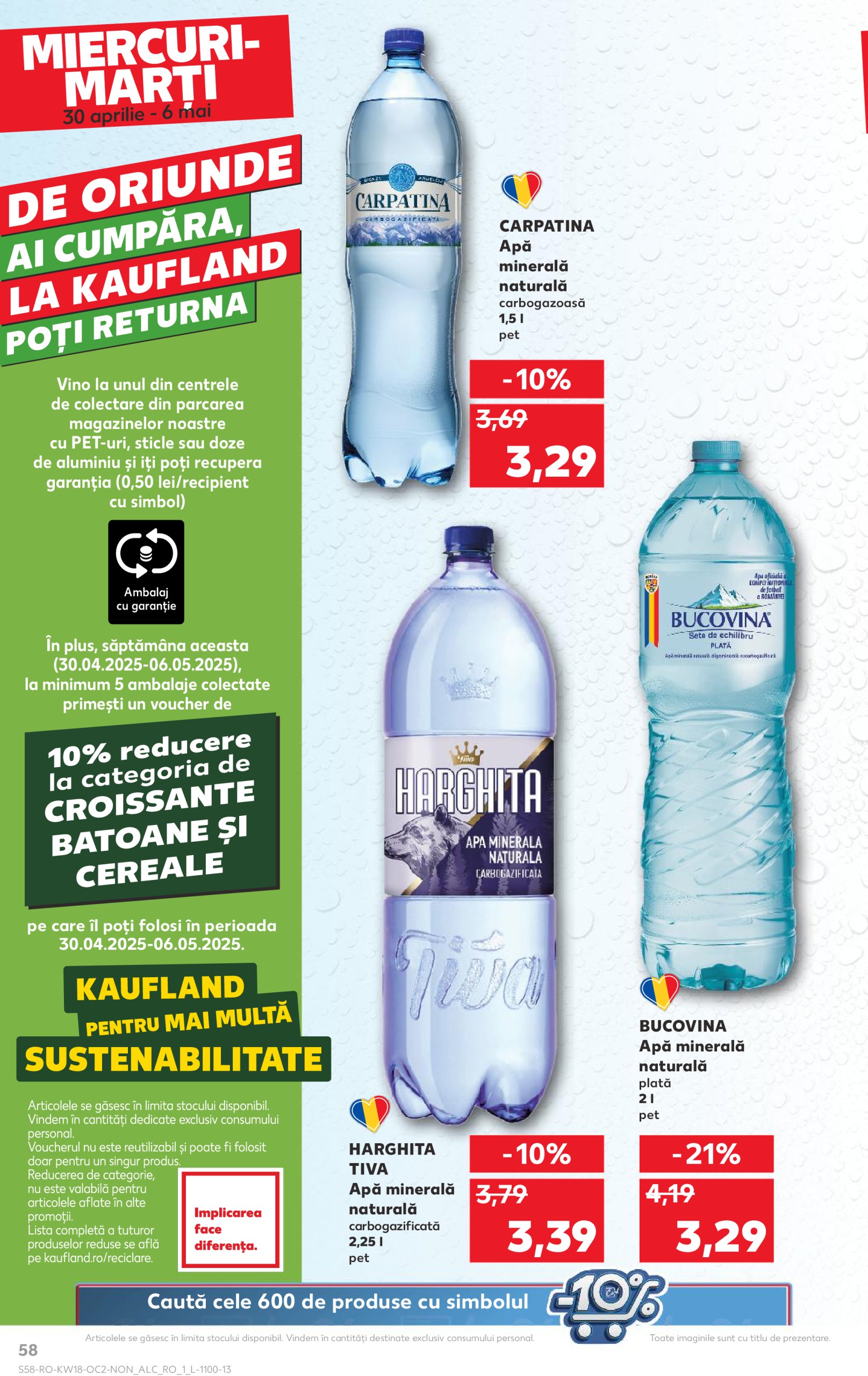 kaufland - Catalog Kaufland valabil din 30.04. - 06.05. - page: 58 kaufland - Catalog Kaufland valabil din 30.04. - 06.05. - page: 58