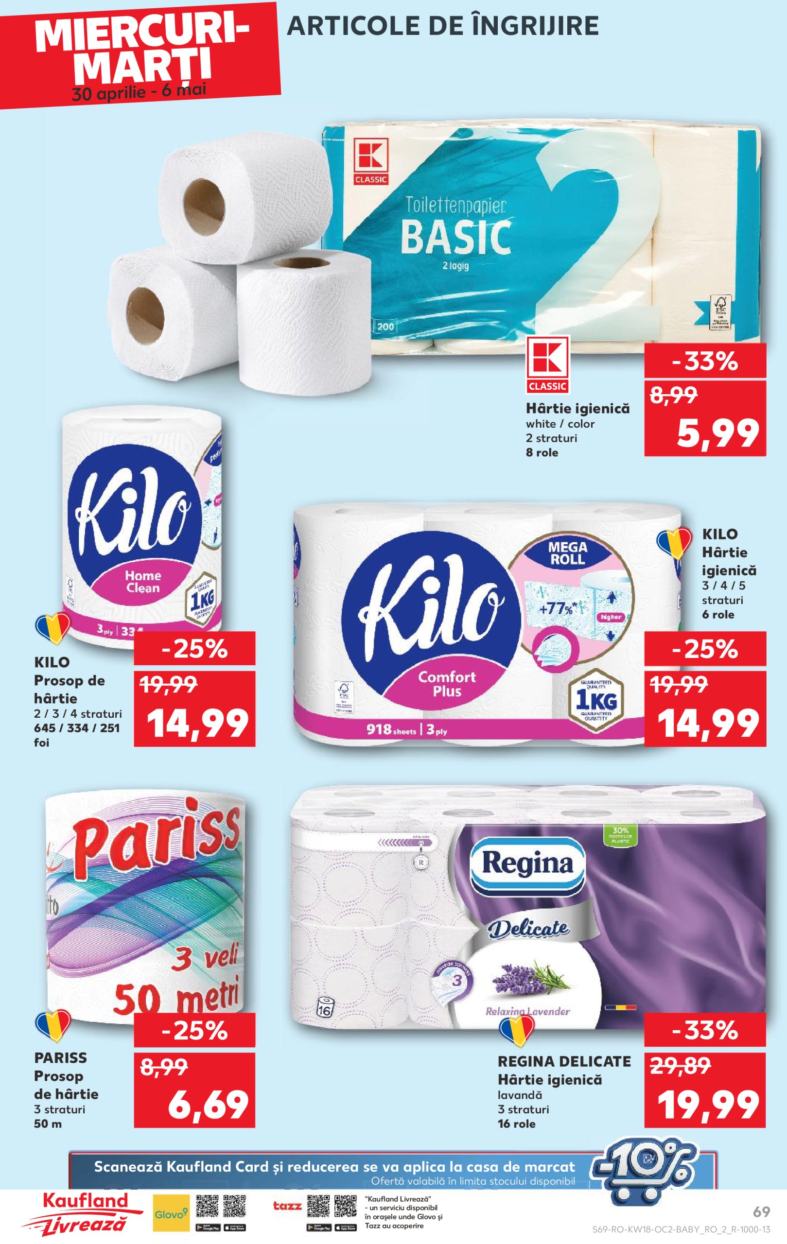 kaufland - Catalog Kaufland valabil din 30.04. - 06.05. - page: 69 kaufland - Catalog Kaufland valabil din 30.04. - 06.05. - page: 69