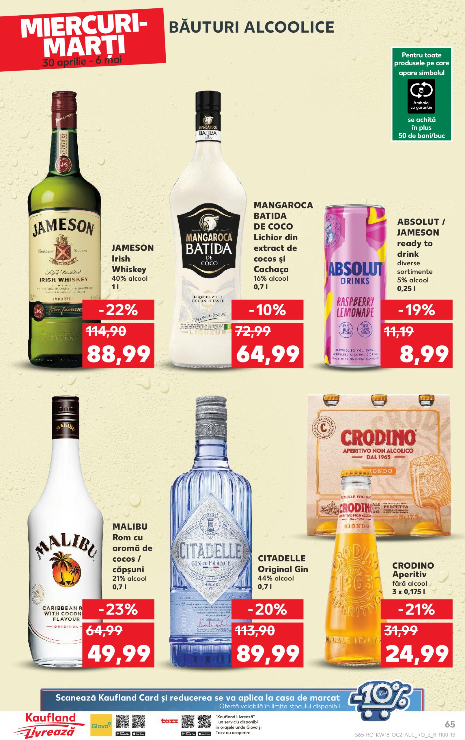 kaufland - Catalog Kaufland valabil din 30.04. - 06.05. - page: 65 kaufland - Catalog Kaufland valabil din 30.04. - 06.05. - page: 65