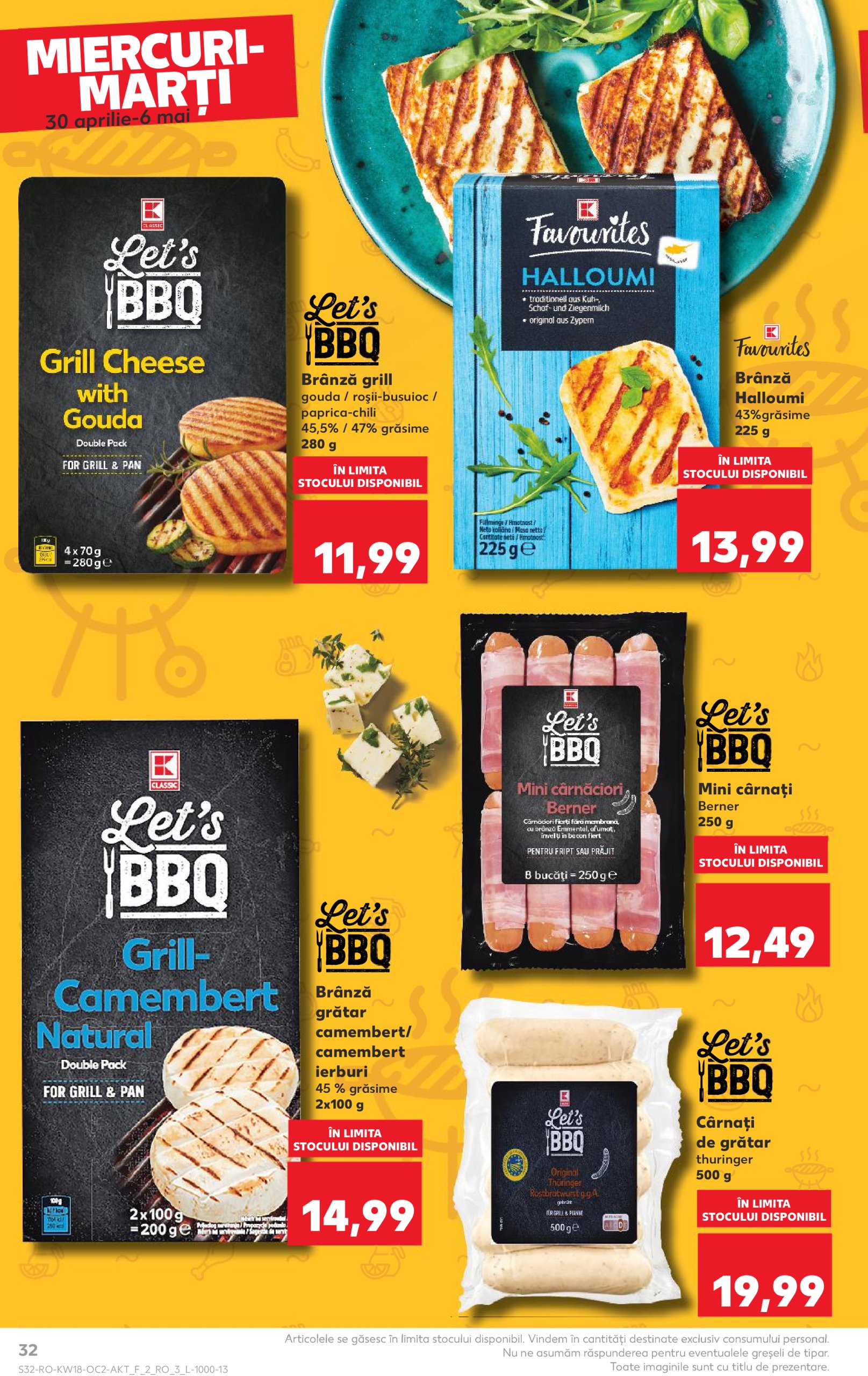 kaufland - Catalog Kaufland valabil din 30.04. - 06.05. - page: 32 kaufland - Catalog Kaufland valabil din 30.04. - 06.05. - page: 32