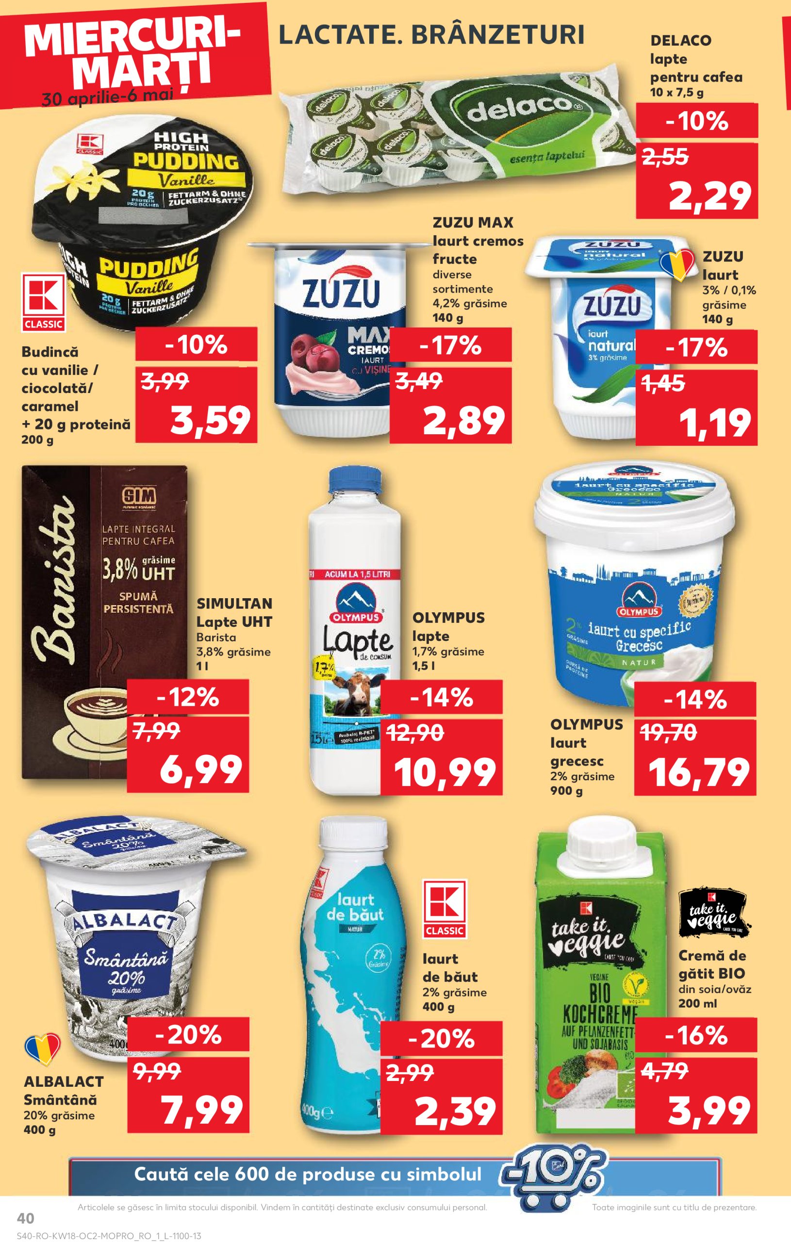 kaufland - Catalog Kaufland valabil din 30.04. - 06.05. - page: 40 kaufland - Catalog Kaufland valabil din 30.04. - 06.05. - page: 40
