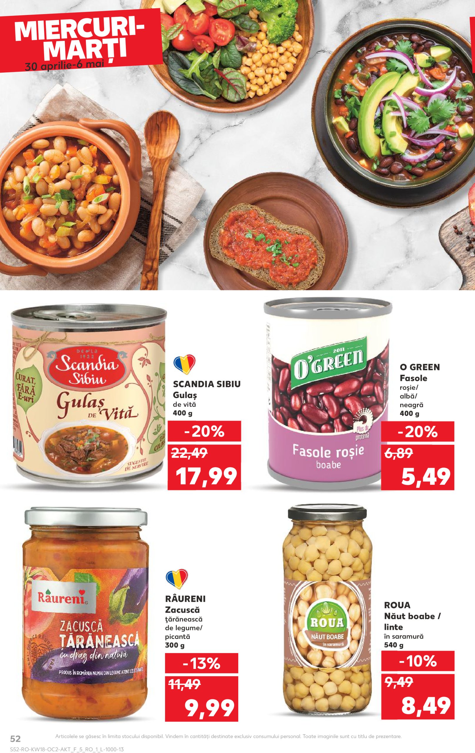 kaufland - Catalog Kaufland valabil din 30.04. - 06.05. - page: 52 kaufland - Catalog Kaufland valabil din 30.04. - 06.05. - page: 52