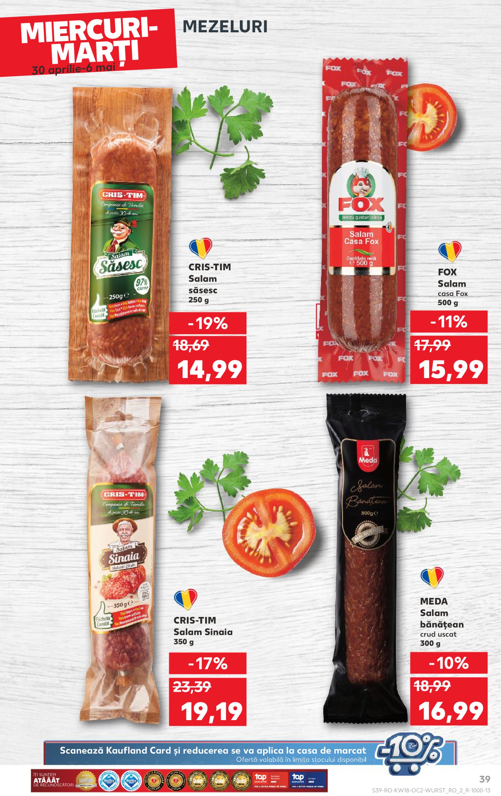 kaufland - Catalog Kaufland valabil din 30.04. - 06.05. - page: 39 kaufland - Catalog Kaufland valabil din 30.04. - 06.05. - page: 39