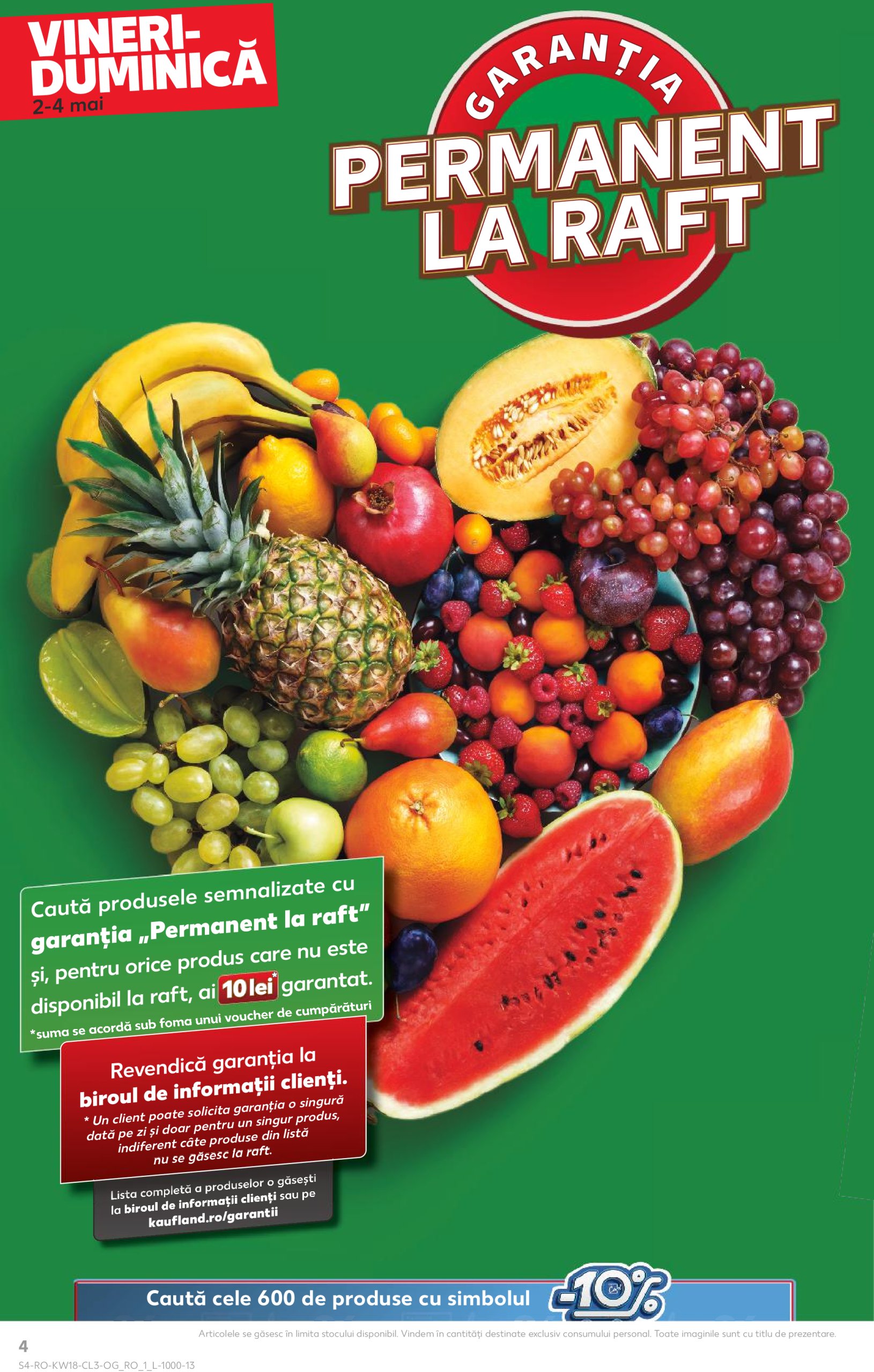 kaufland - Catalog Kaufland - Vineri-Duminică valabil din 02.05. - 04.05. - page: 4