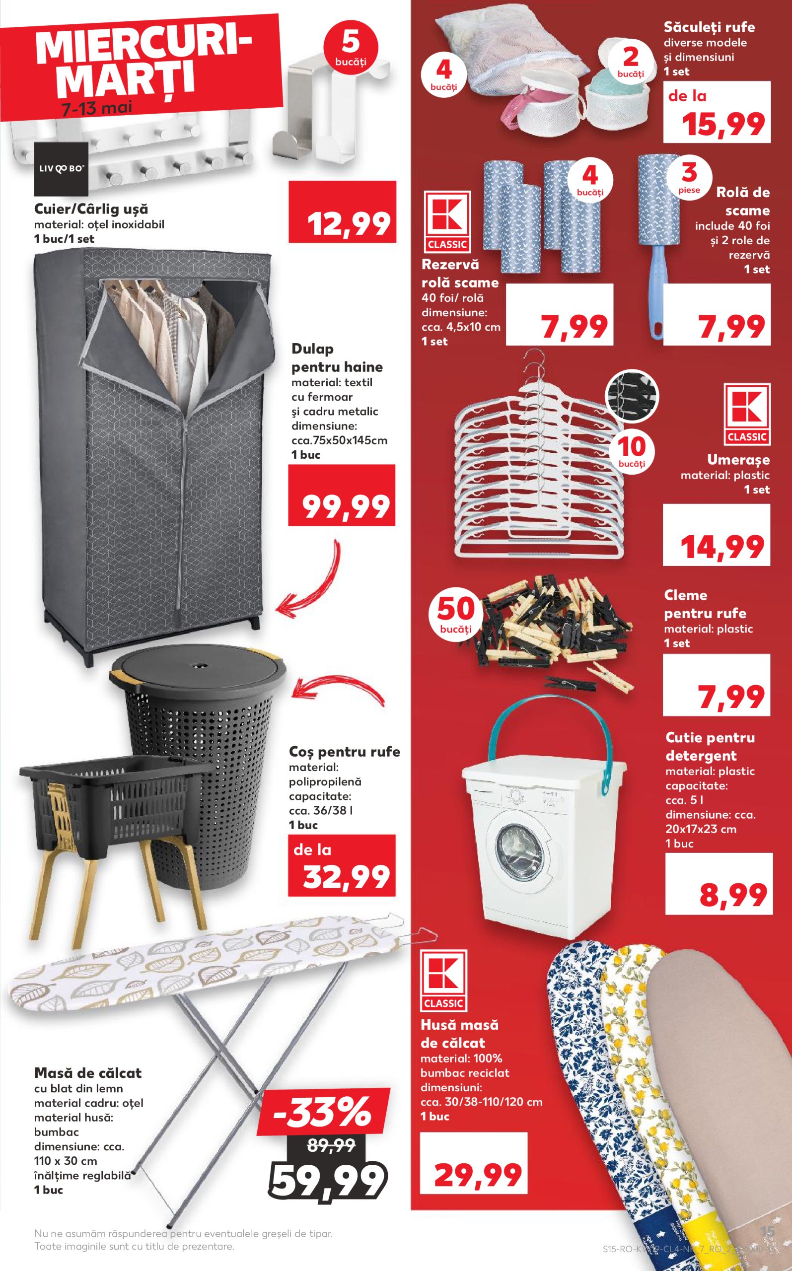 kaufland - Catalog Kaufland - Non-food valabil din 07.05. - 13.05. - page: 15