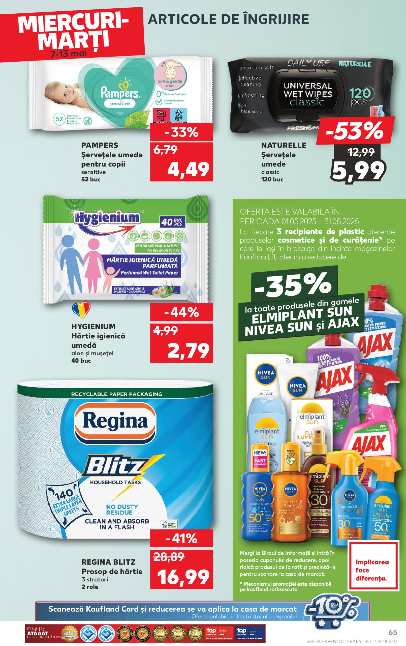 kaufland - Catalog Kaufland valabil din 07.05. - 13.05. - page: 65 kaufland - Catalog Kaufland valabil din 07.05. - 13.05. - page: 65