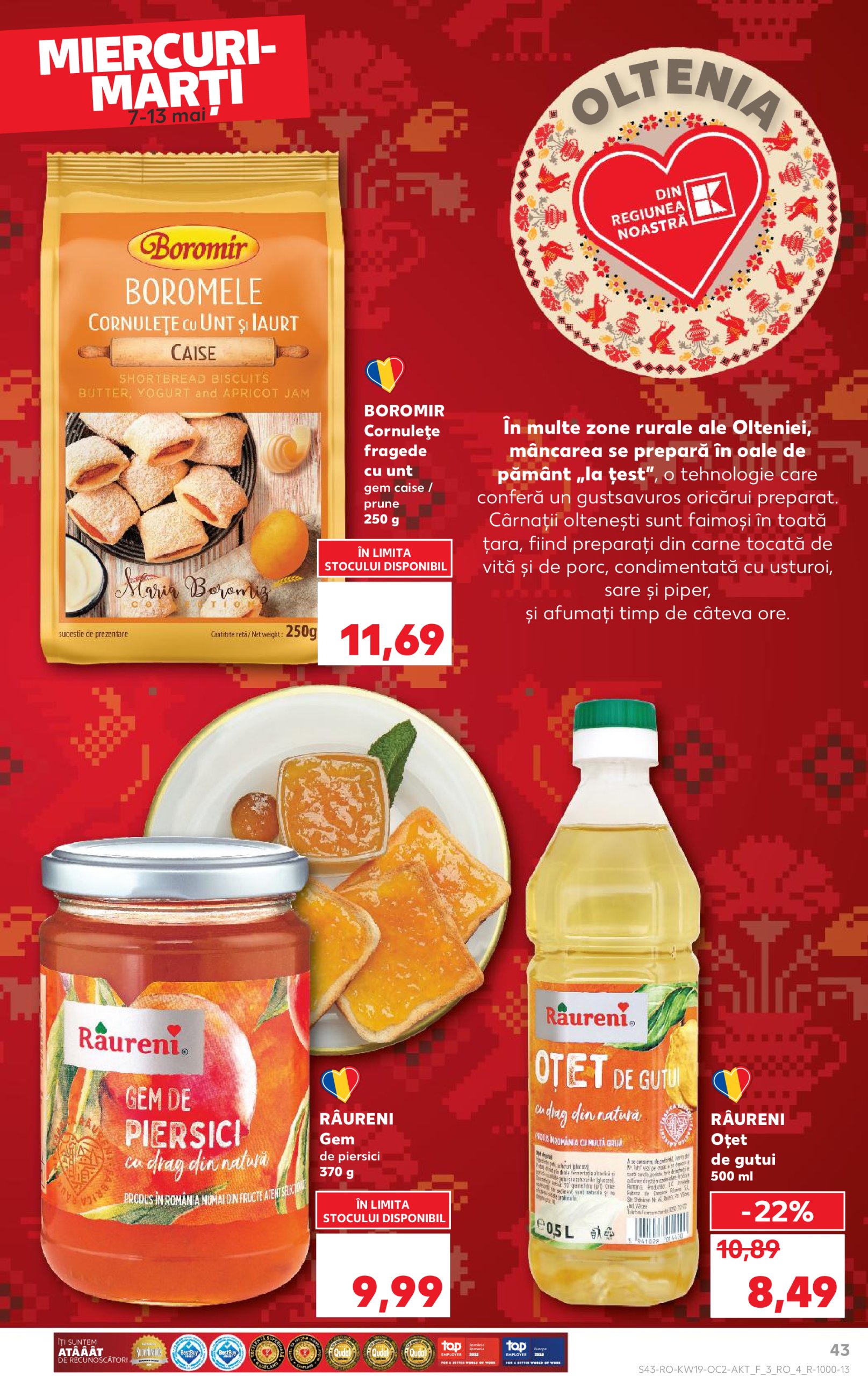 kaufland - Catalog Kaufland valabil din 07.05. - 13.05. - page: 43 kaufland - Catalog Kaufland valabil din 07.05. - 13.05. - page: 43