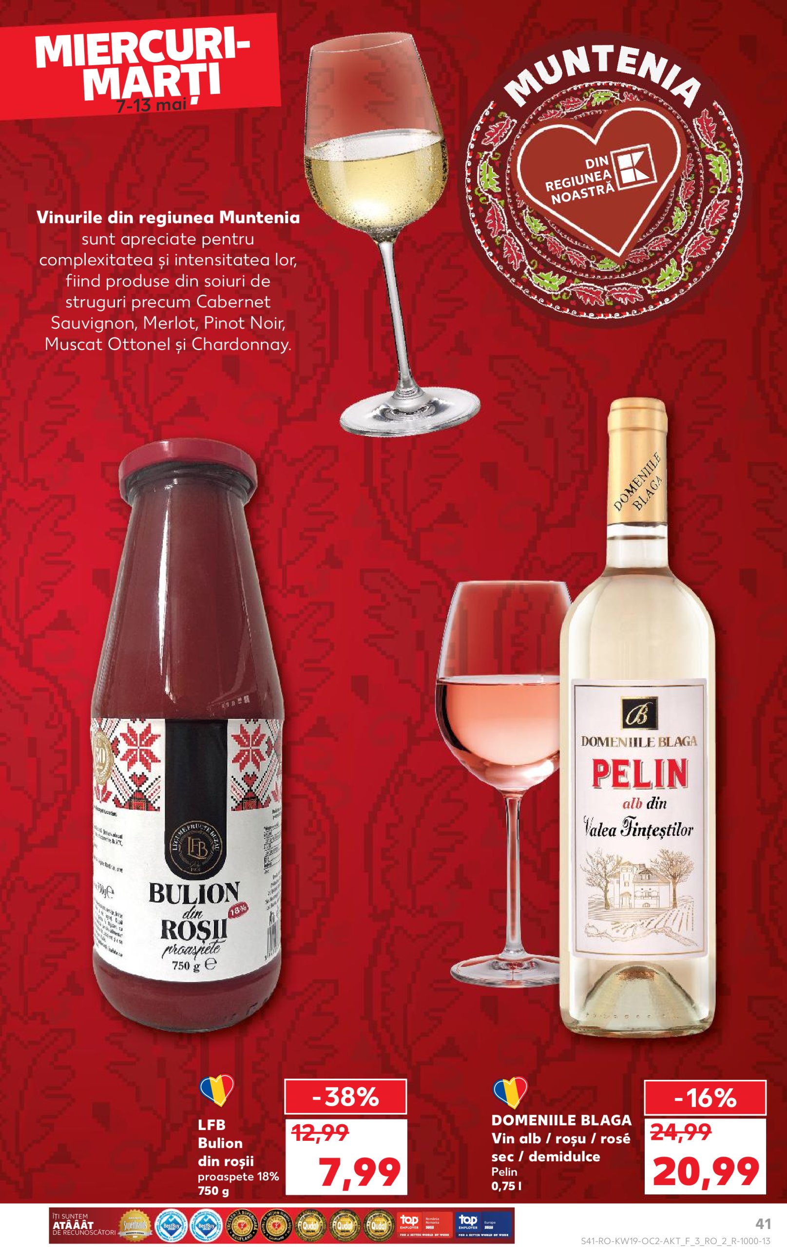 kaufland - Catalog Kaufland valabil din 07.05. - 13.05. - page: 41 kaufland - Catalog Kaufland valabil din 07.05. - 13.05. - page: 41
