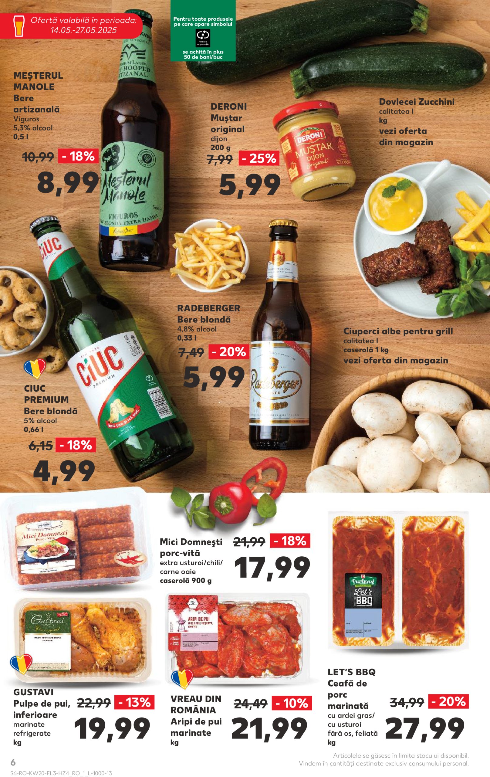 kaufland - Catalog Kaufland - Hai noroc, vecine valabil din 14.05. - 27.05. - page: 6