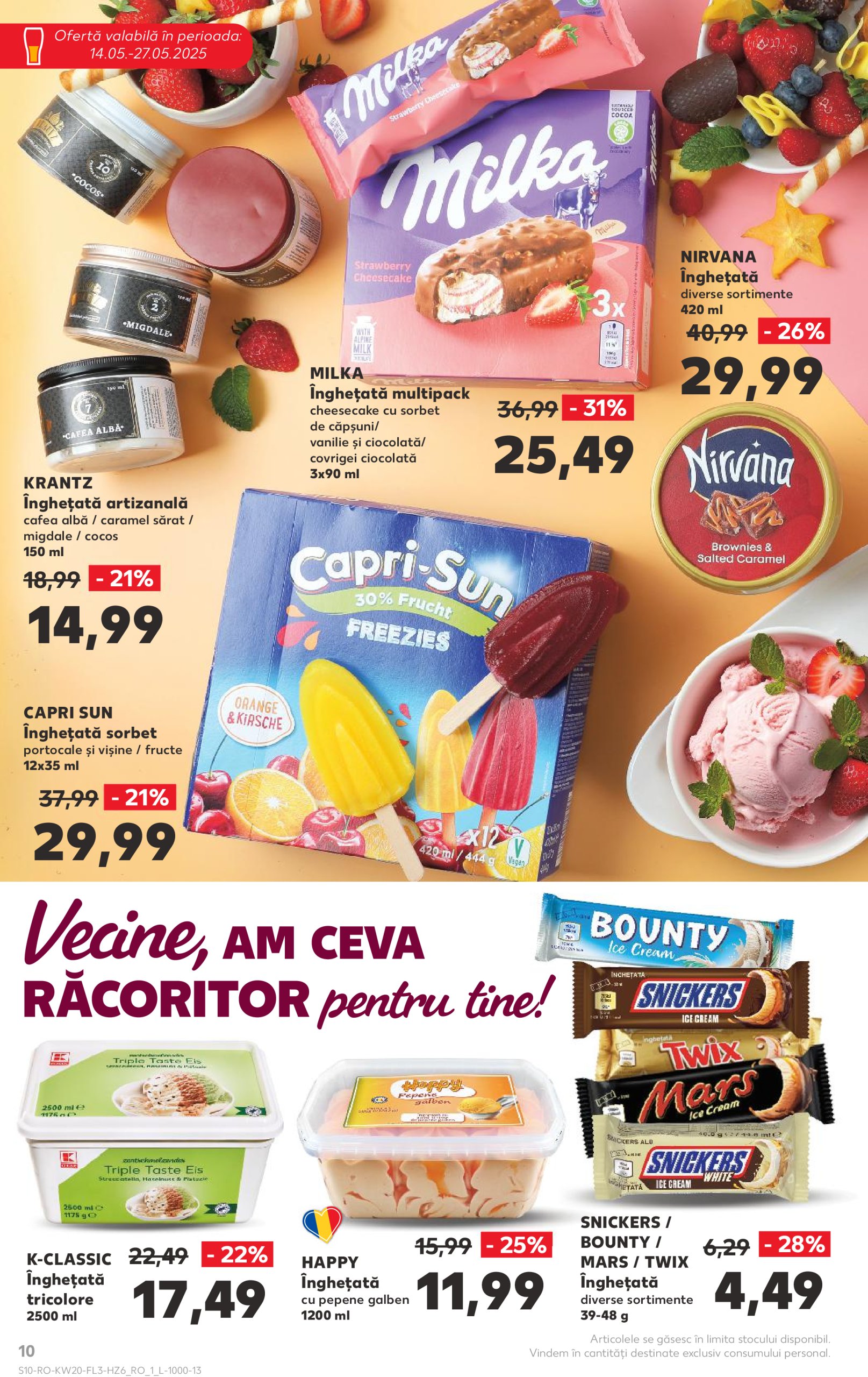 kaufland - Catalog Kaufland - Hai noroc, vecine valabil din 14.05. - 27.05. - page: 10