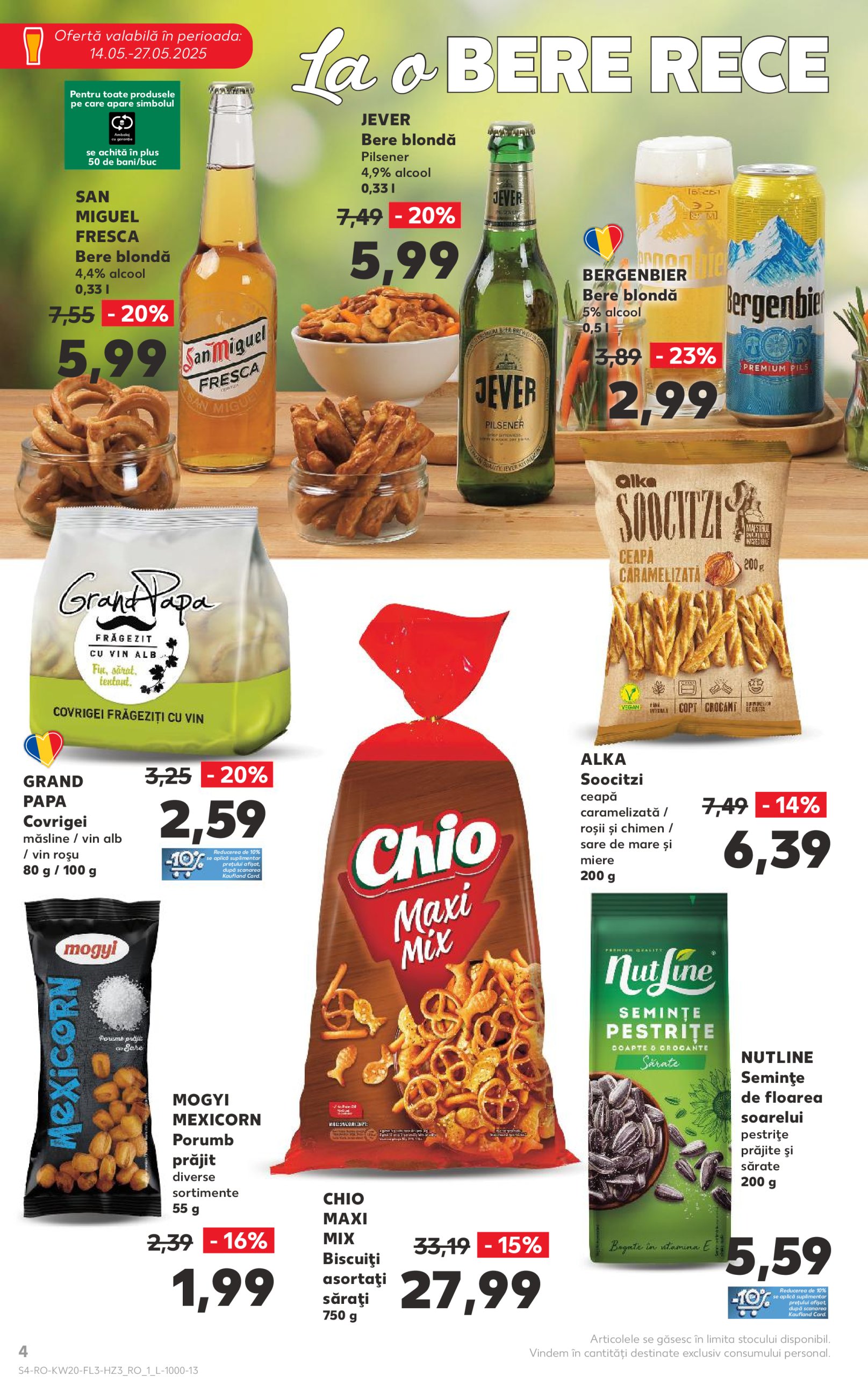 kaufland - Catalog Kaufland - Hai noroc, vecine valabil din 14.05. - 27.05. - page: 4