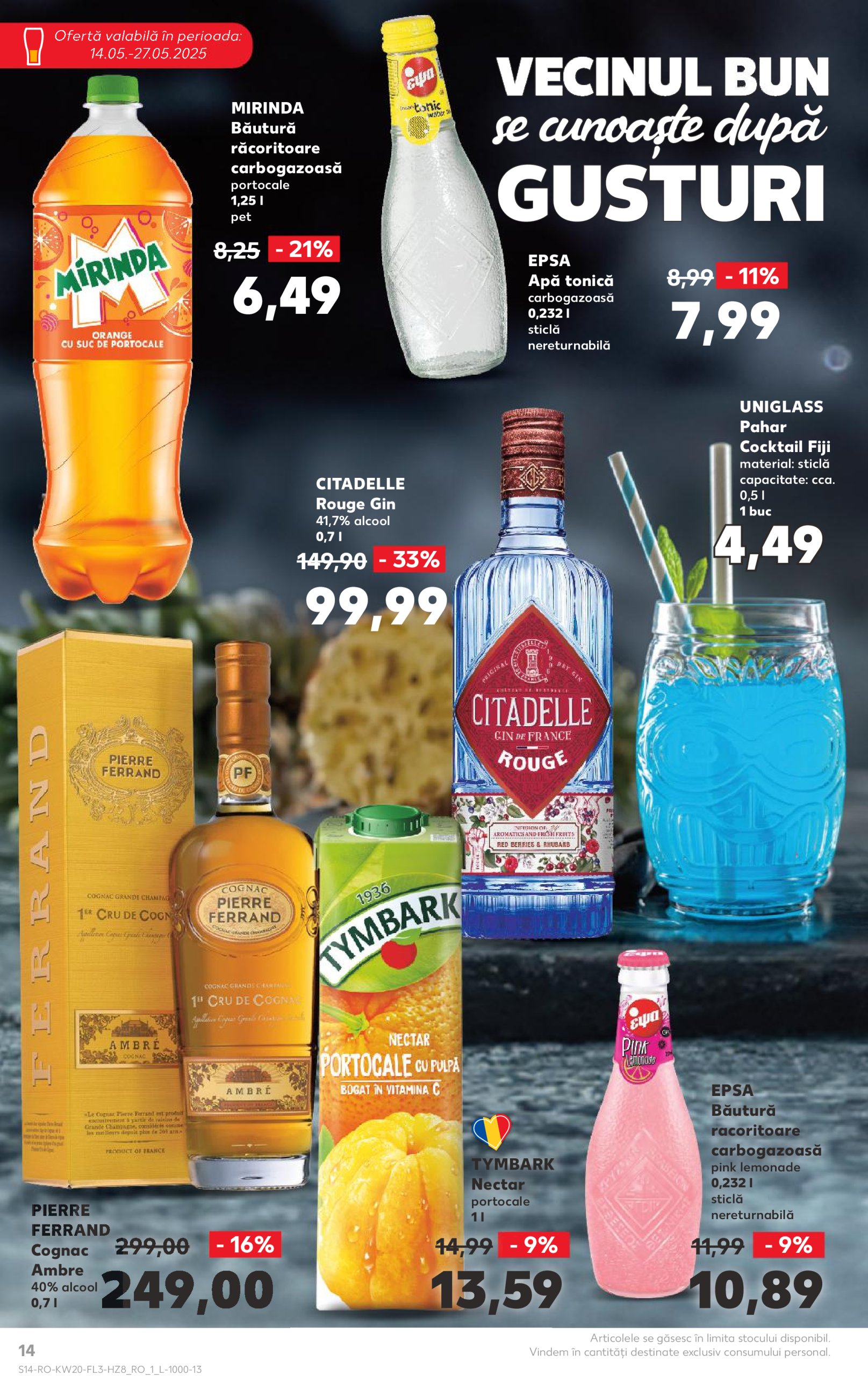 kaufland - Catalog Kaufland - Hai noroc, vecine valabil din 14.05. - 27.05. - page: 14