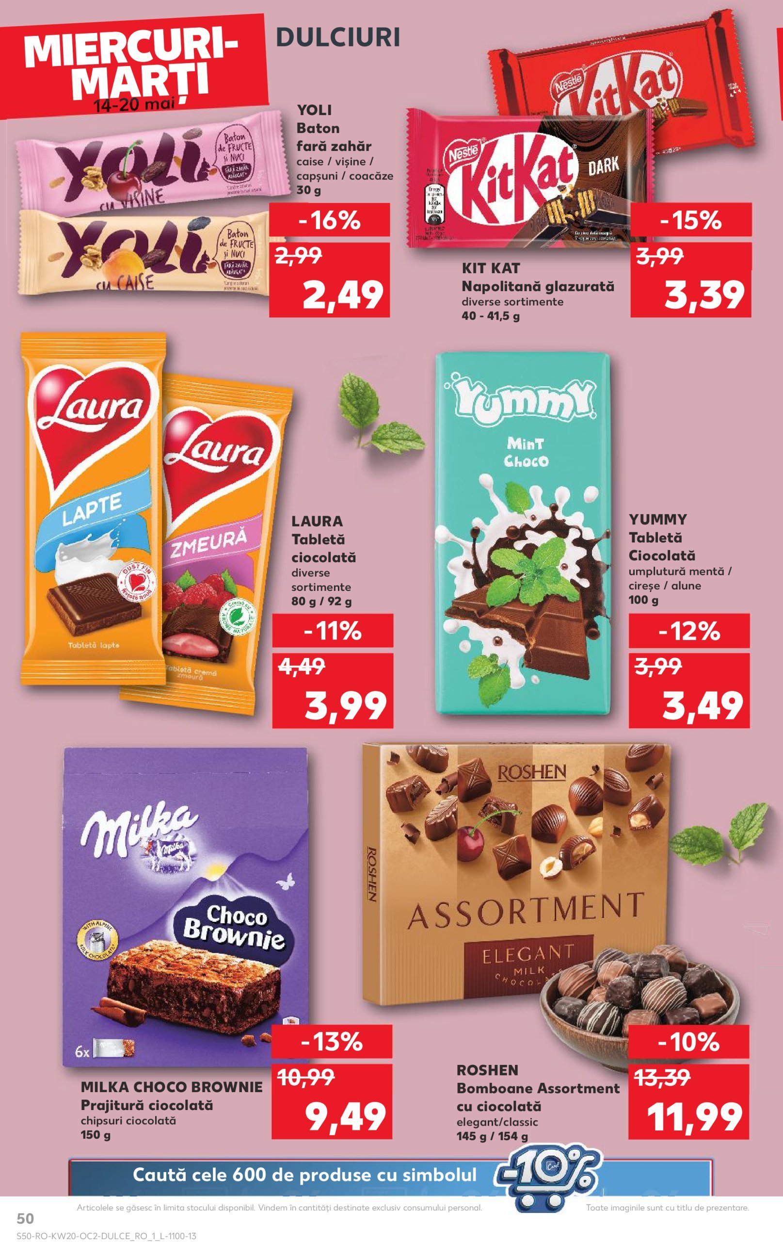 kaufland - Catalog Kaufland valabil din 14.05. - 20.05. - page: 50 kaufland - Catalog Kaufland valabil din 14.05. - 20.05. - page: 50