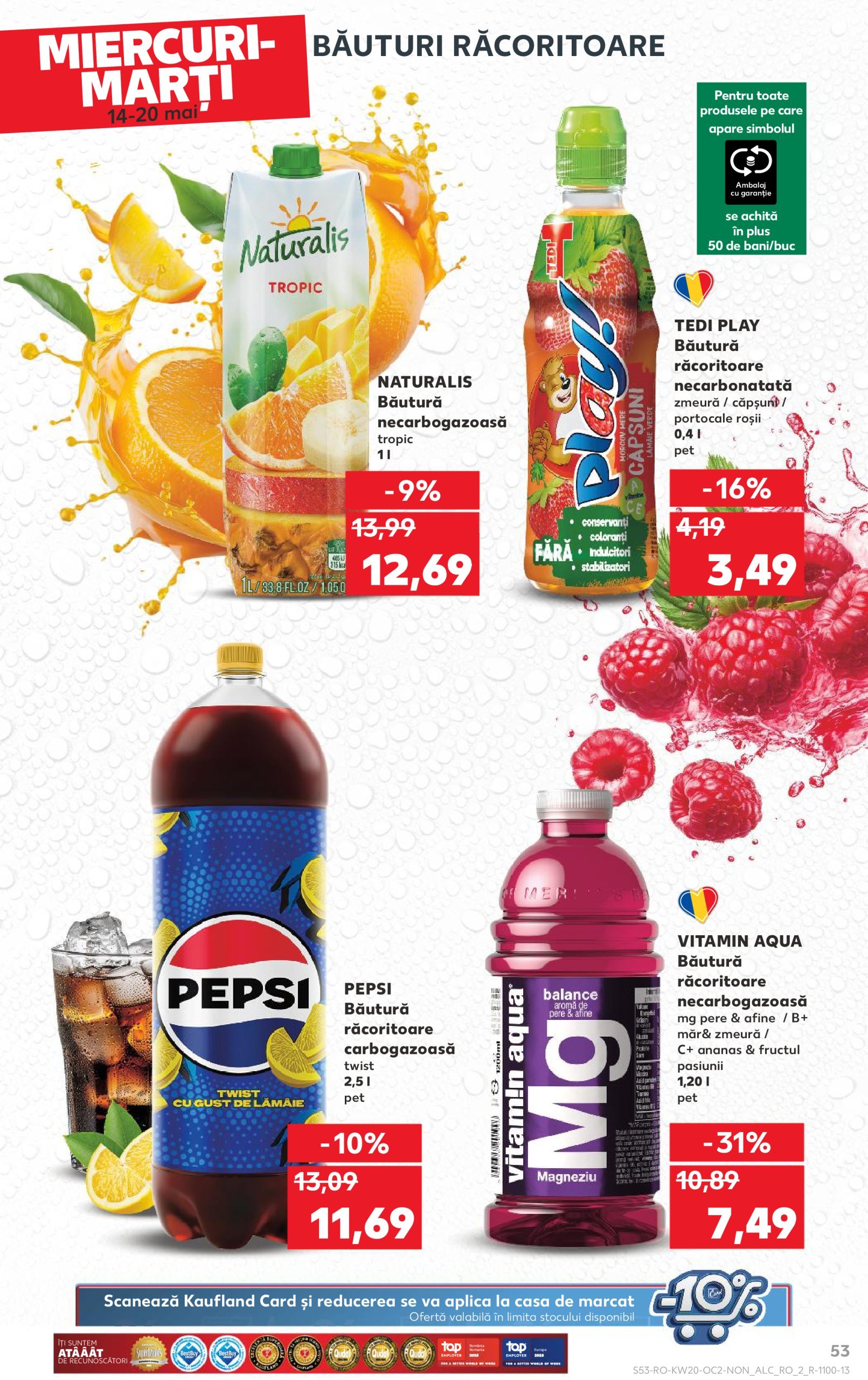 kaufland - Catalog Kaufland valabil din 14.05. - 20.05. - page: 53 kaufland - Catalog Kaufland valabil din 14.05. - 20.05. - page: 53
