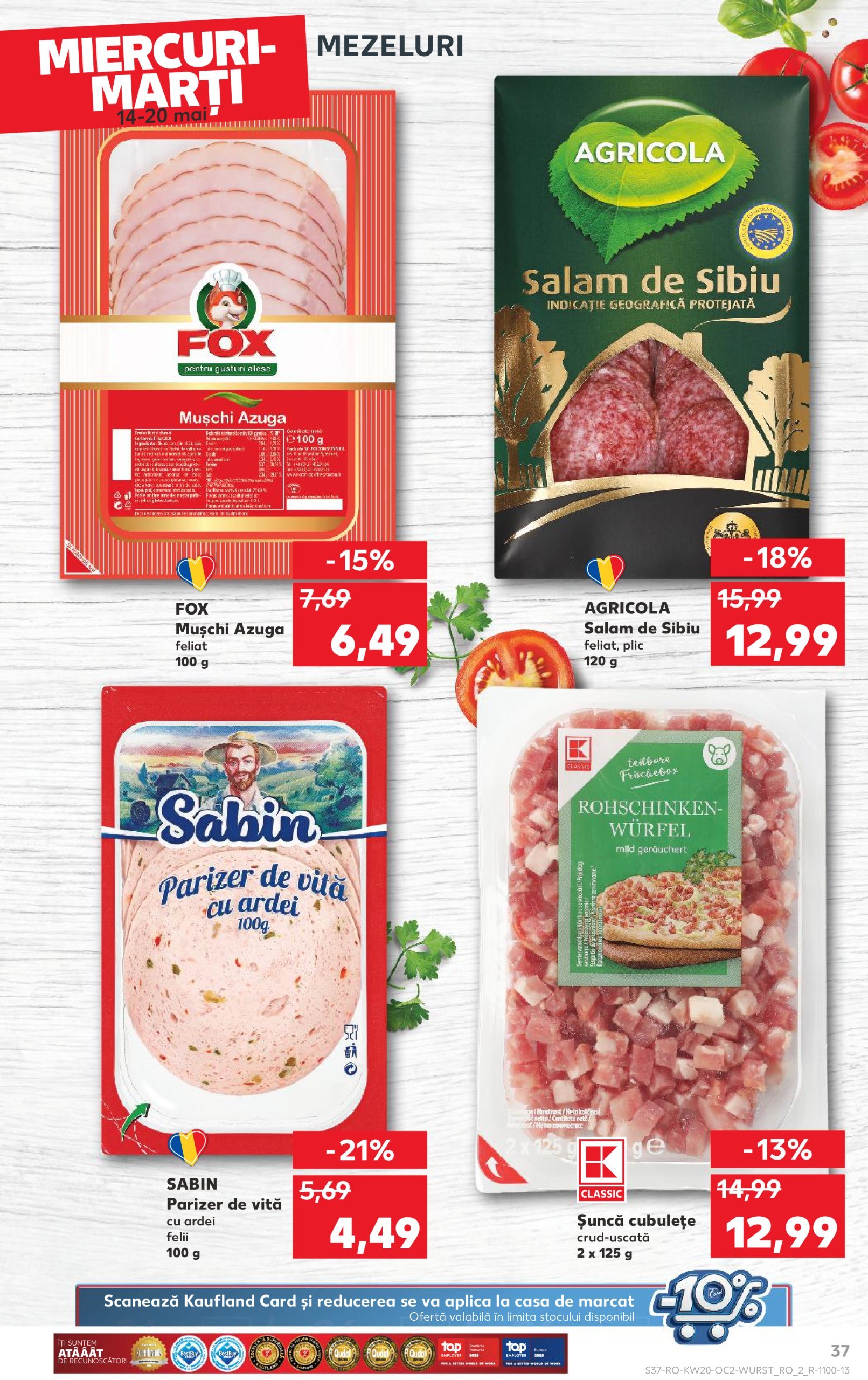 kaufland - Catalog Kaufland valabil din 14.05. - 20.05. - page: 37 kaufland - Catalog Kaufland valabil din 14.05. - 20.05. - page: 37