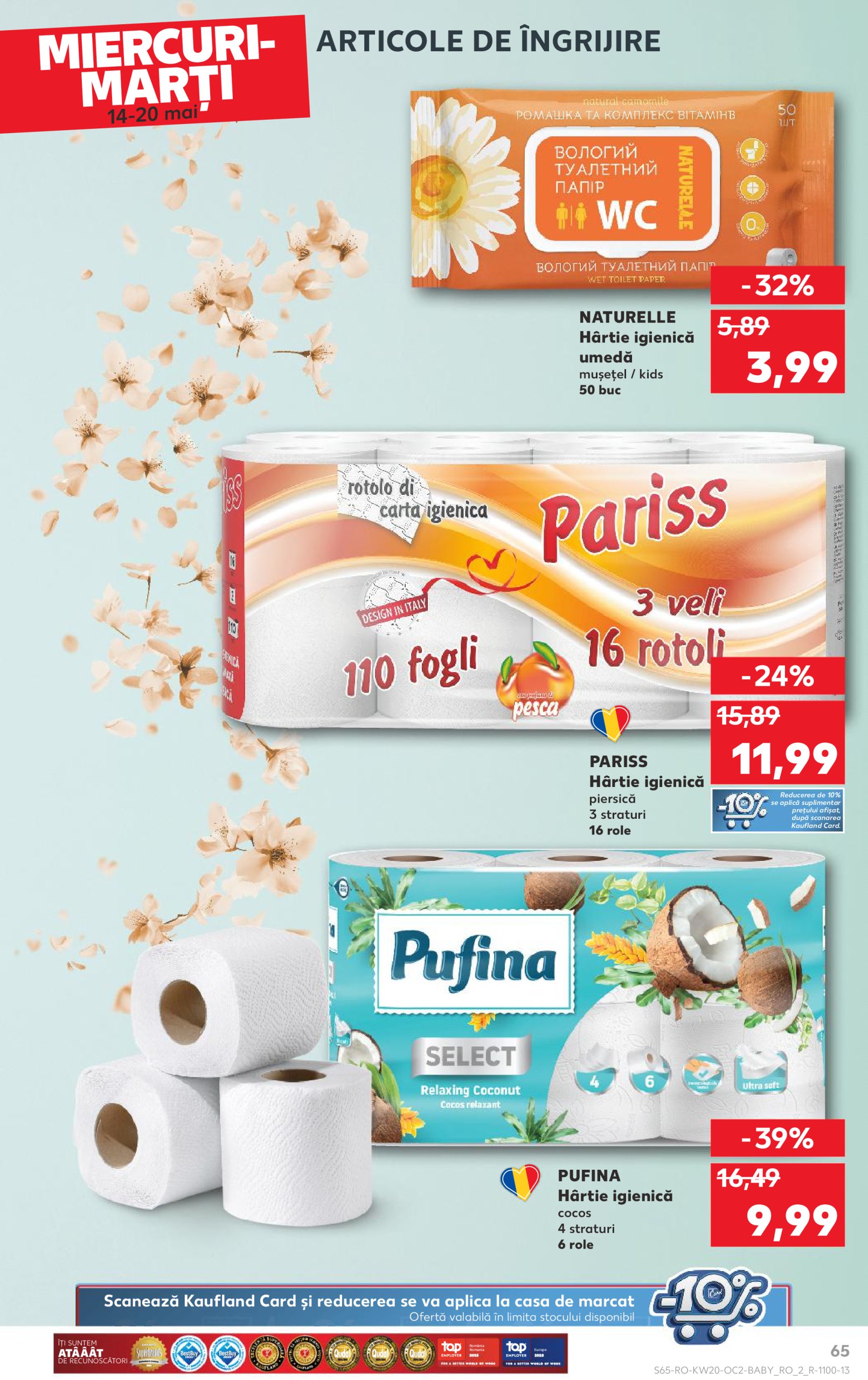 kaufland - Catalog Kaufland valabil din 14.05. - 20.05. - page: 65 kaufland - Catalog Kaufland valabil din 14.05. - 20.05. - page: 65