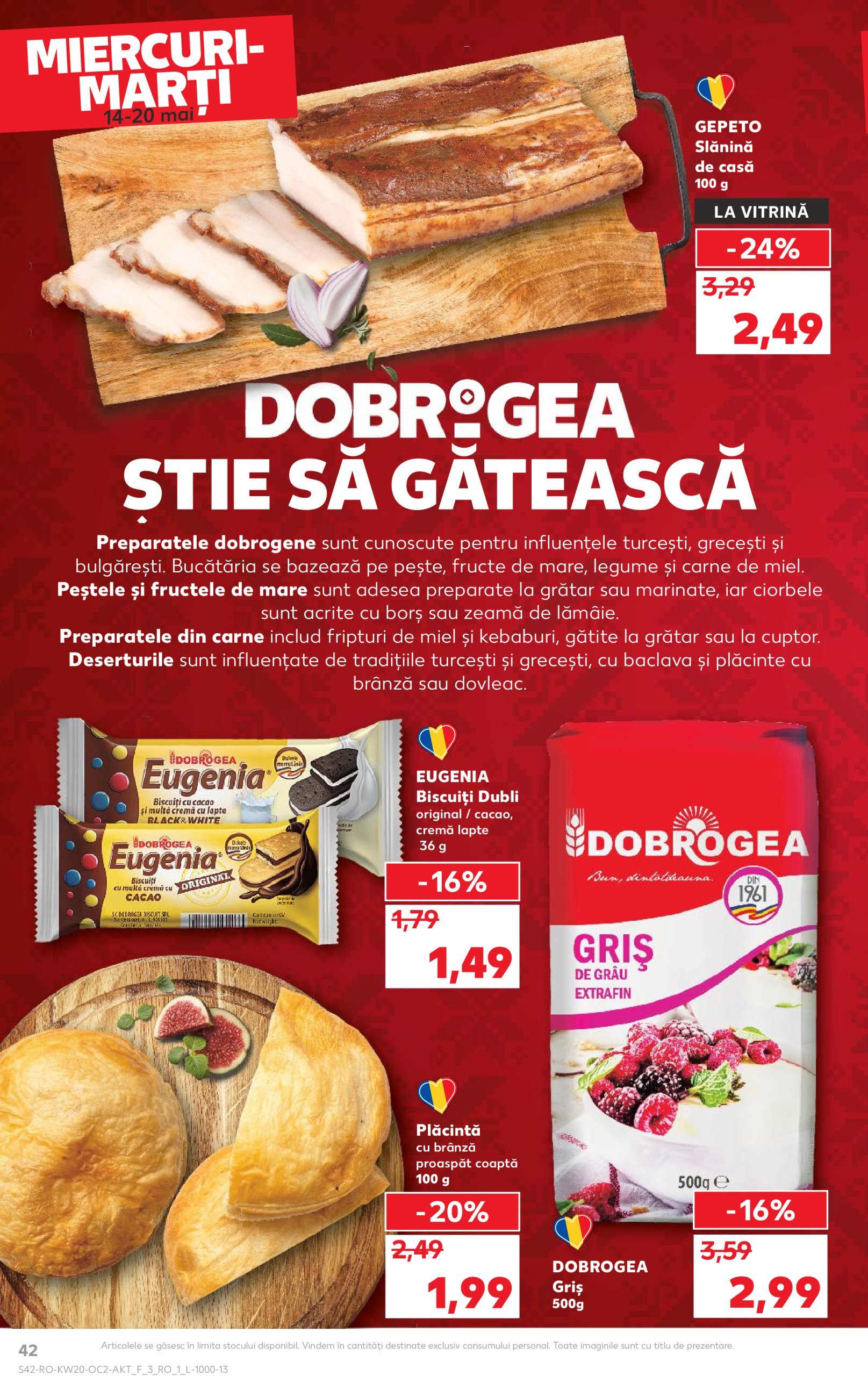kaufland - Catalog Kaufland valabil din 14.05. - 20.05. - page: 42 kaufland - Catalog Kaufland valabil din 14.05. - 20.05. - page: 42