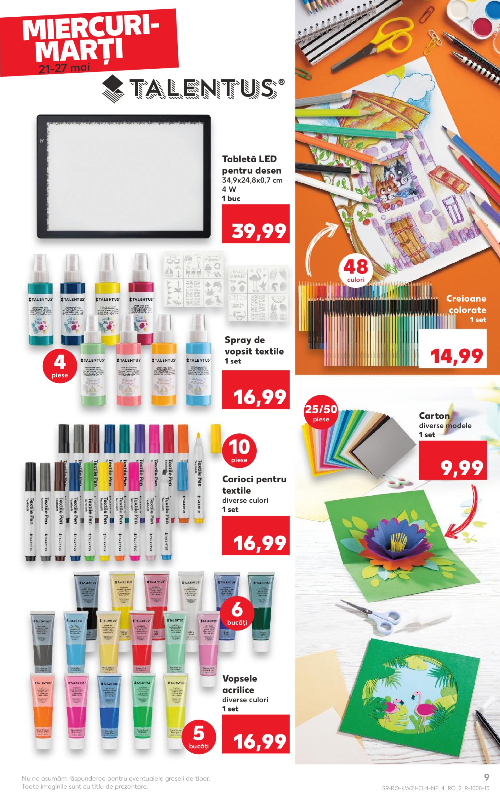 kaufland - Catalog Kaufland - Miercuri - Marți valabil din 21.05. - 27.05. - page: 9
